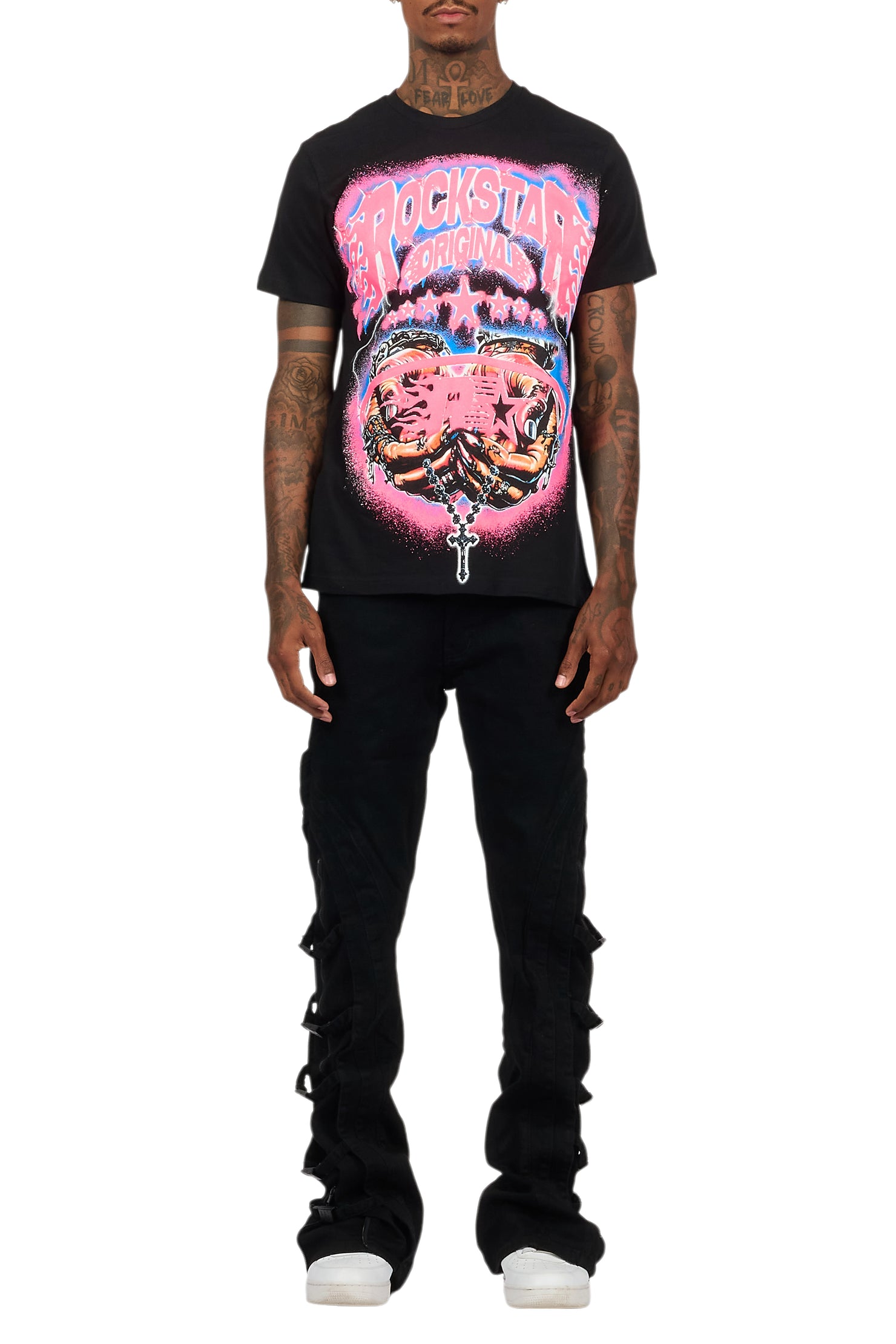 Cairo Black Graphic T-Shirt