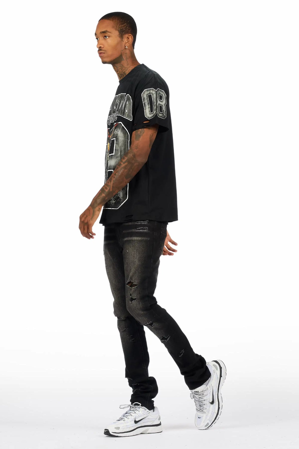 Stellan Black Super Skinny Fit Jean
