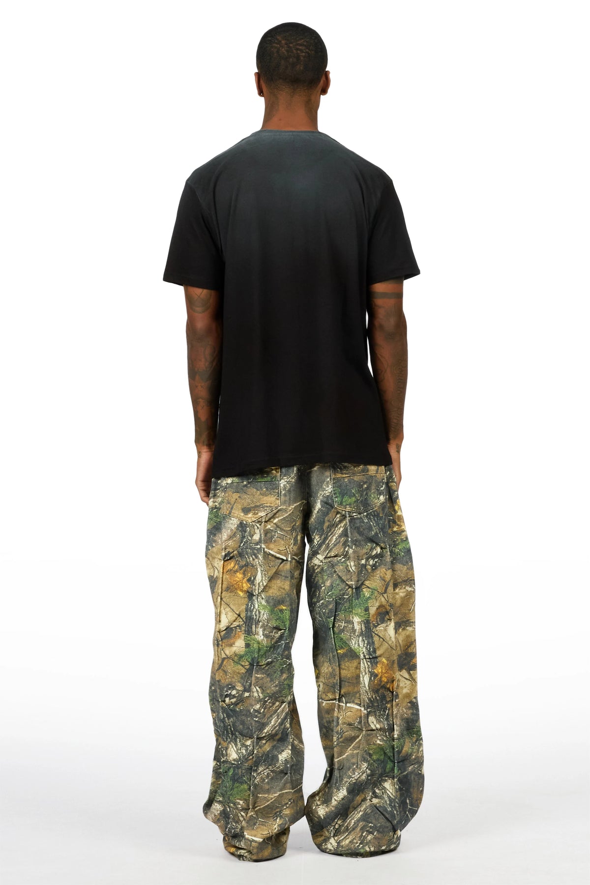 Attlee Tree Camo Baggy Fit Jean