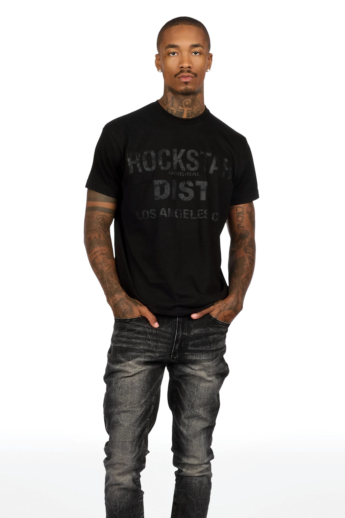 Clodd Dark Grey Skinny Fit Jean