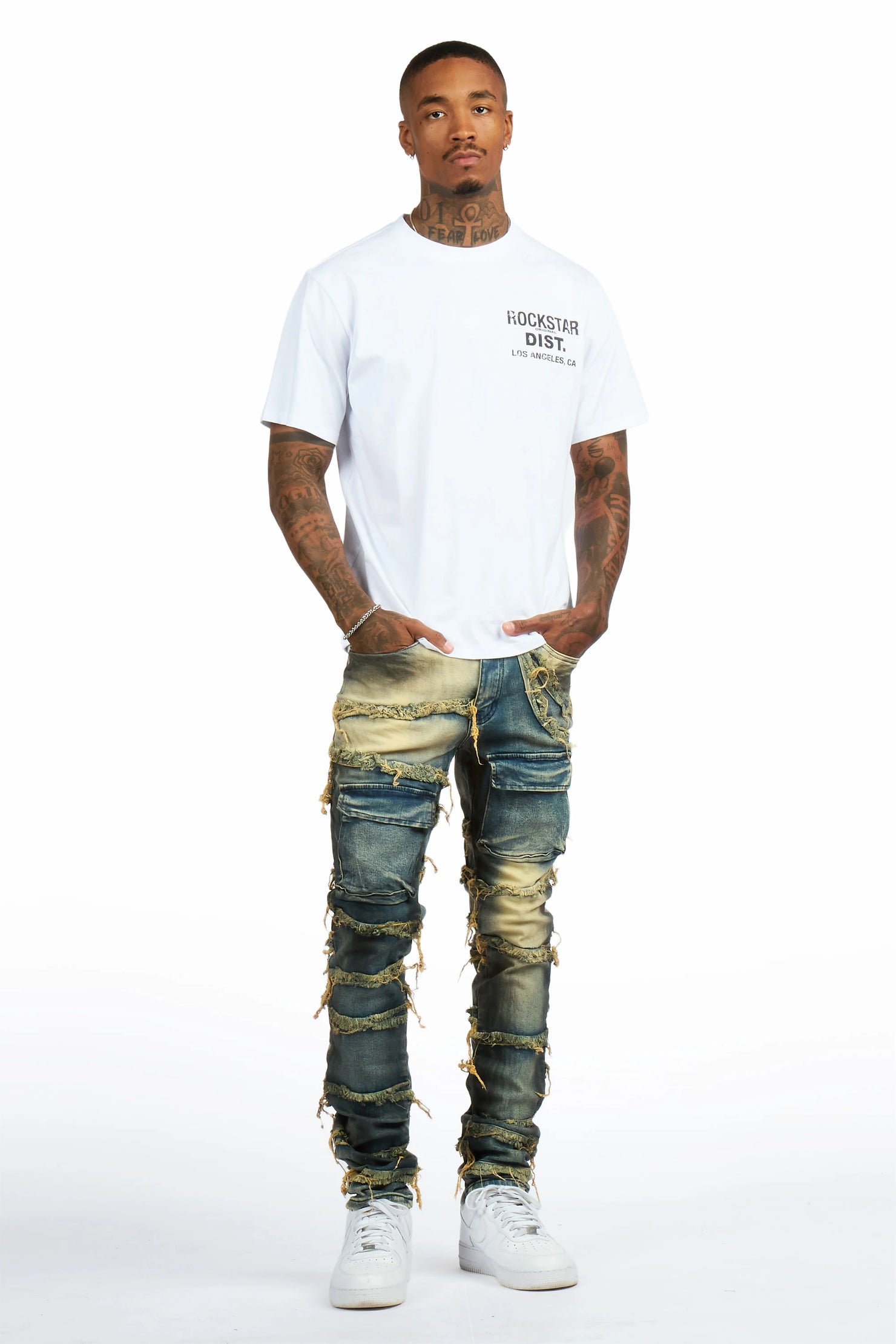 Vasco Dark Blue Skinny Fit Jean