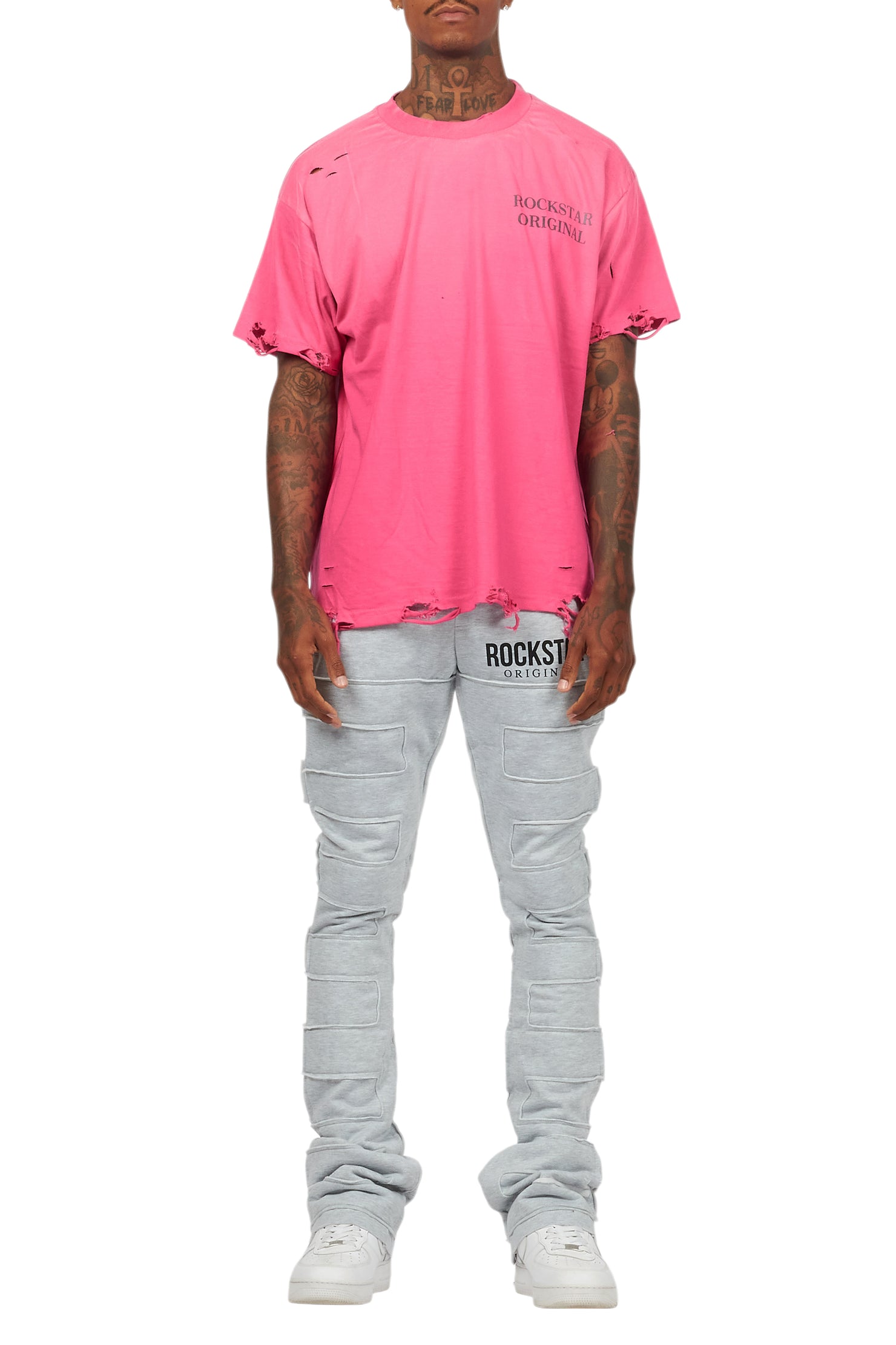 Drako Fuchsia Oversized Graphic T-Shirt