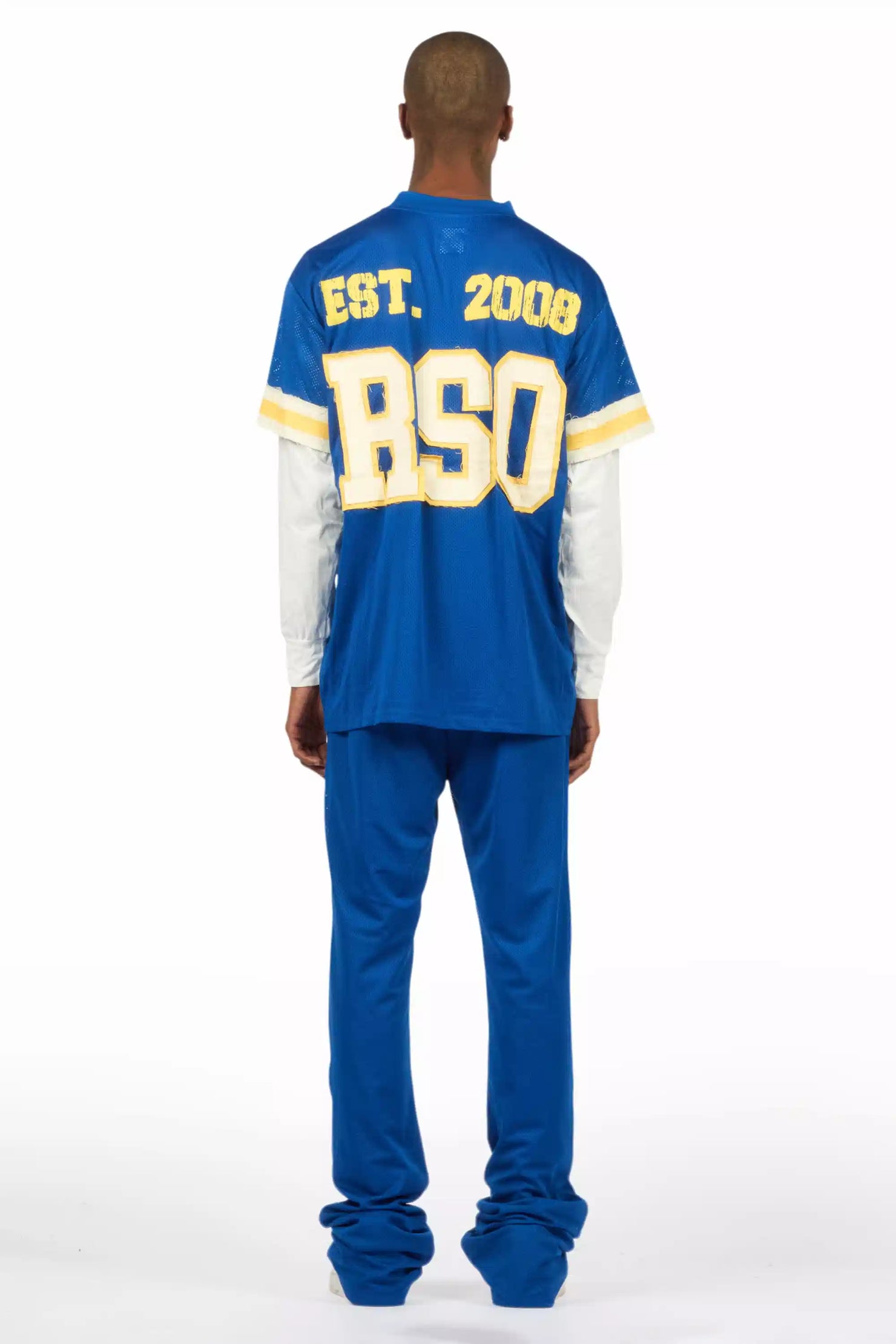 Deston Royal Double Layer T-Shirt/Baggy Pant Set