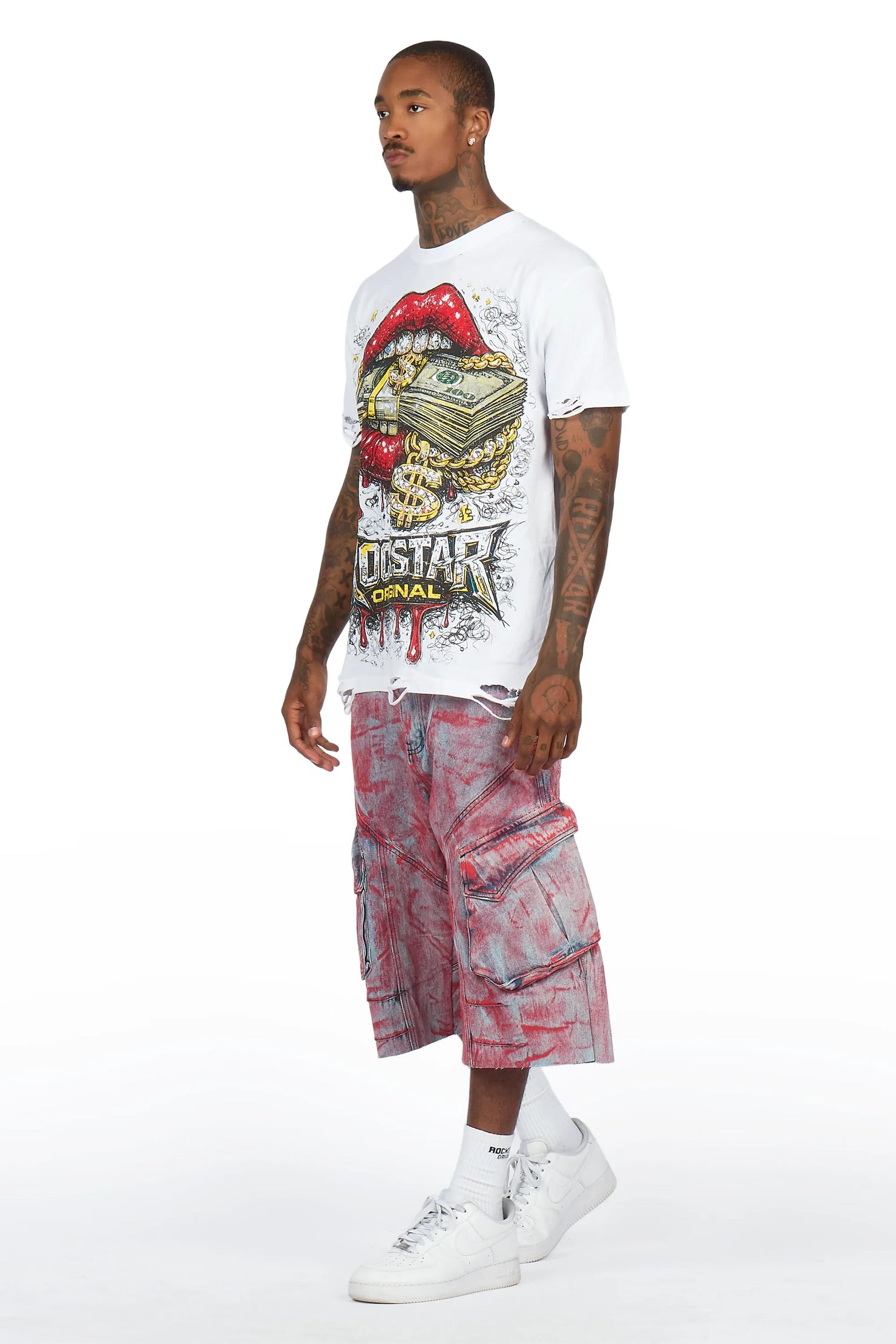Tren Red/Blue Jort