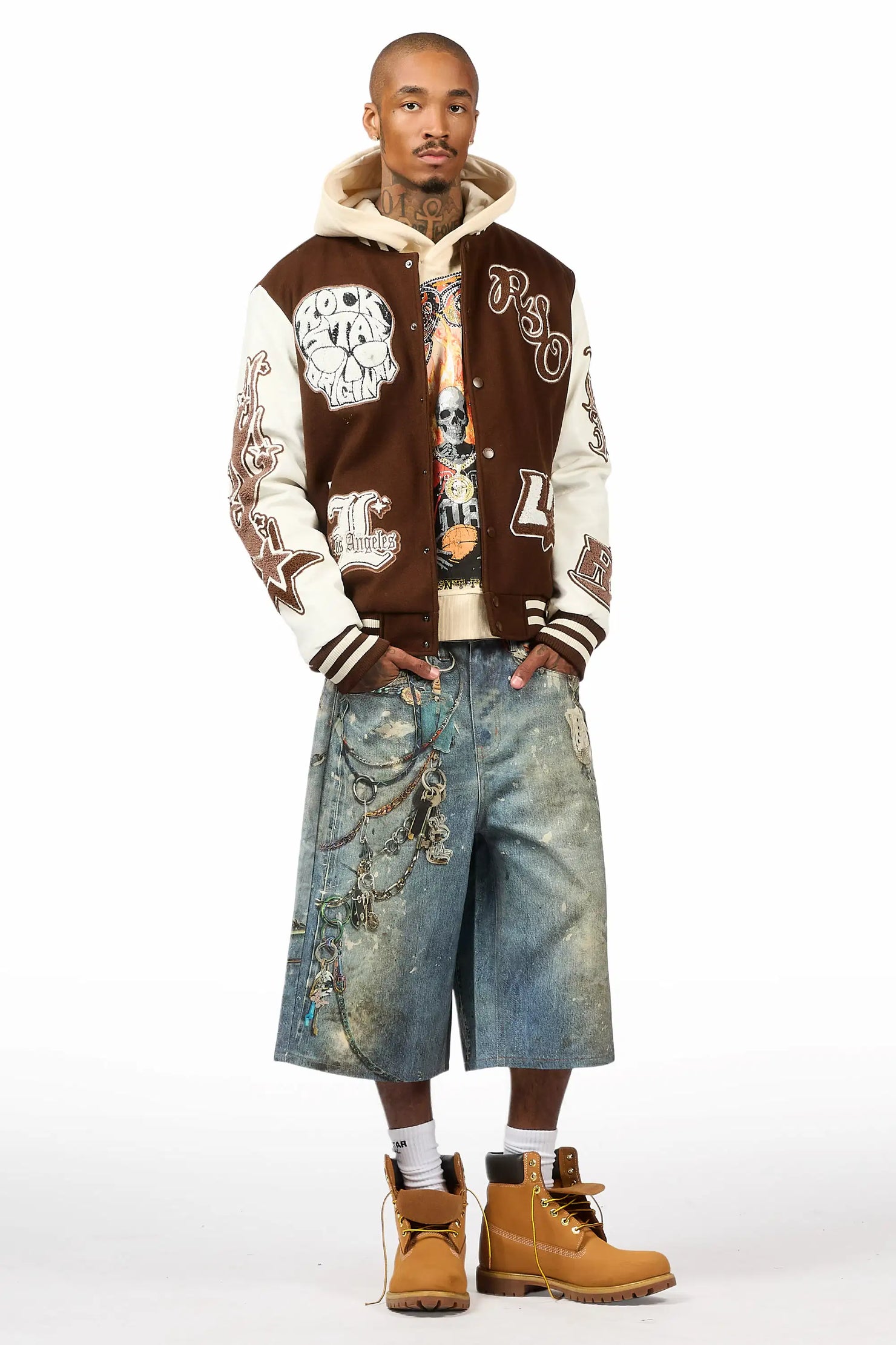 Legion Brown Varsity Jacket