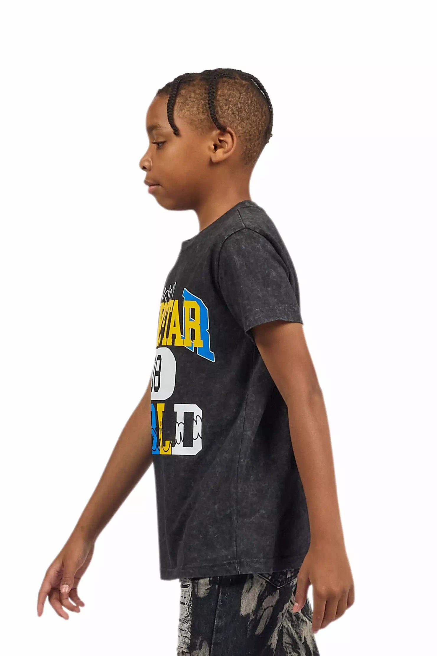 Boys Daria Vintage Black Graphic T-Shirt