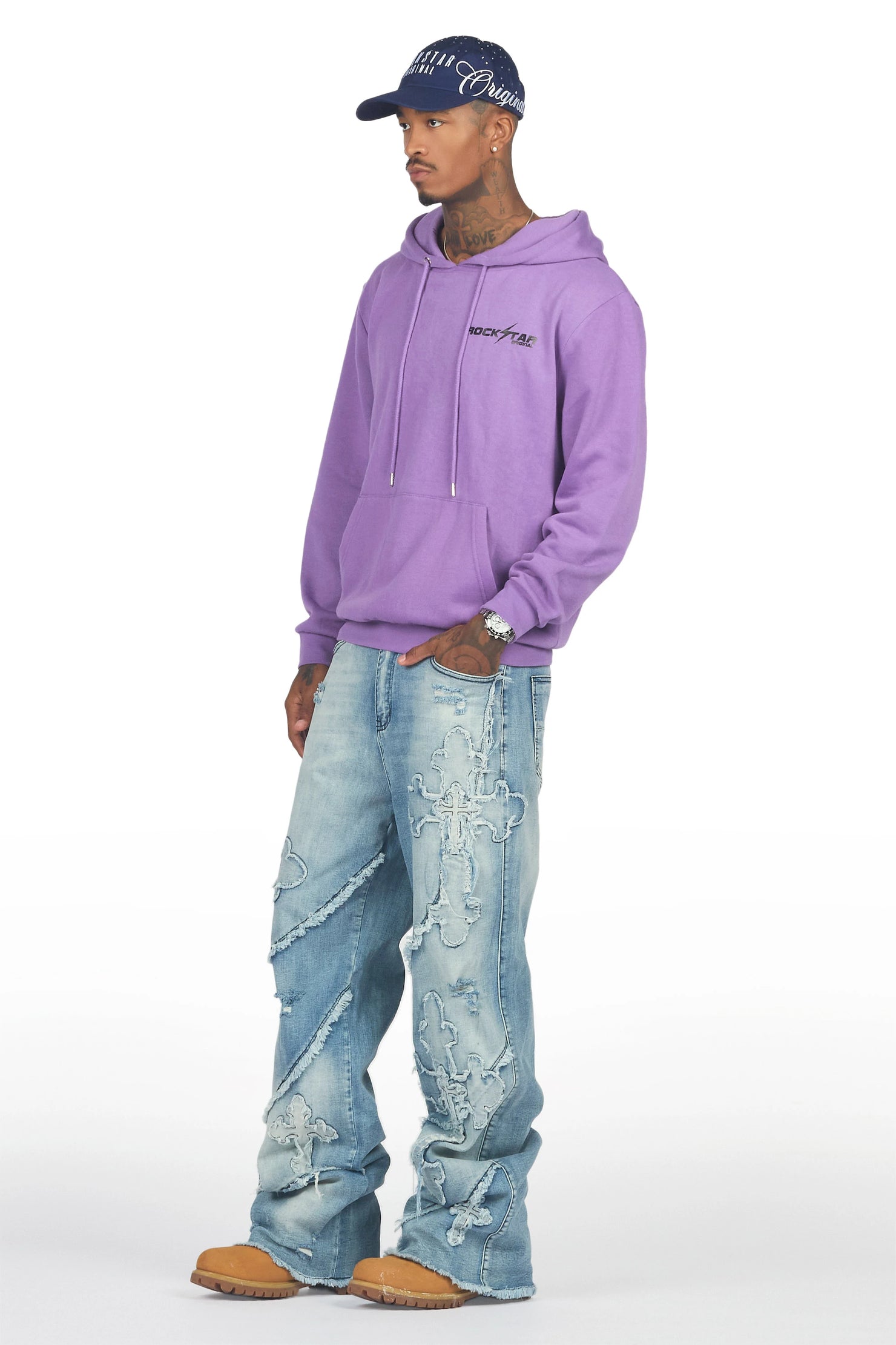 Krose Blue Baggy Fit Jean