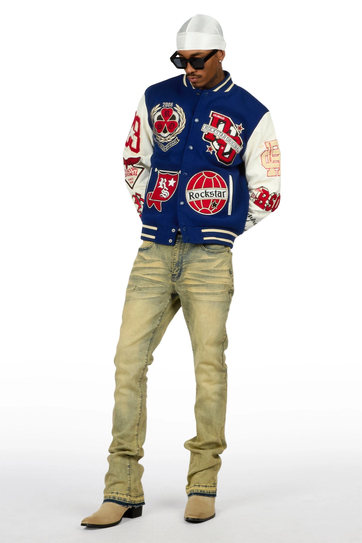 Curley Tint Blue Stacked Jean