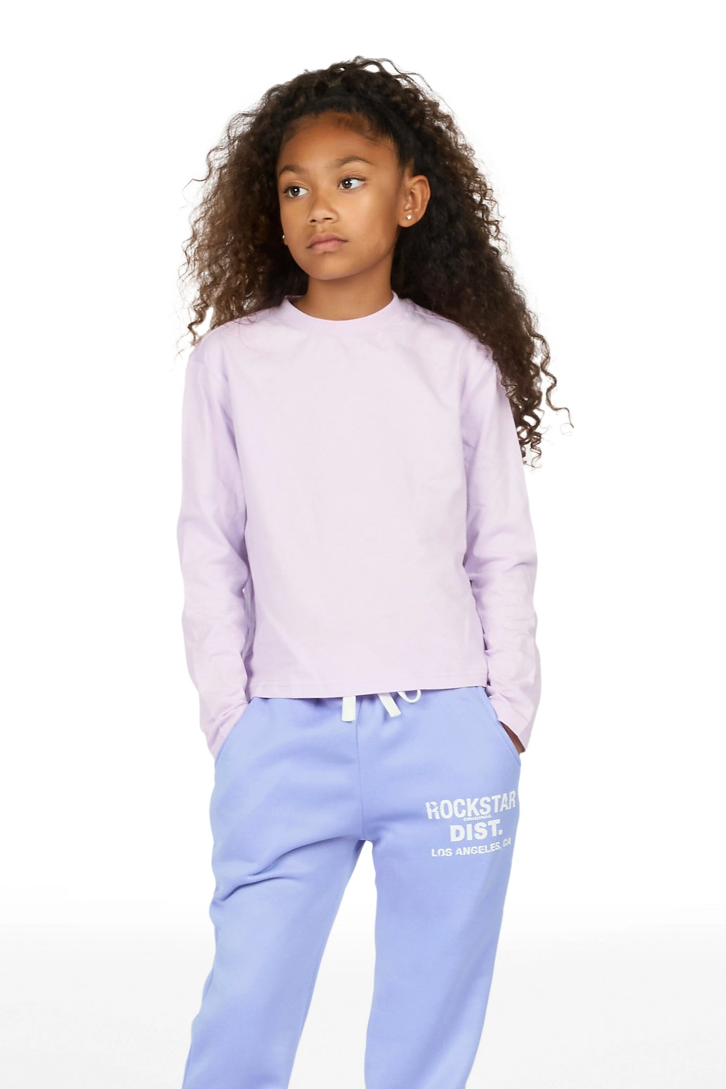Girls Dalasia 2.0 Lavender Track Pant