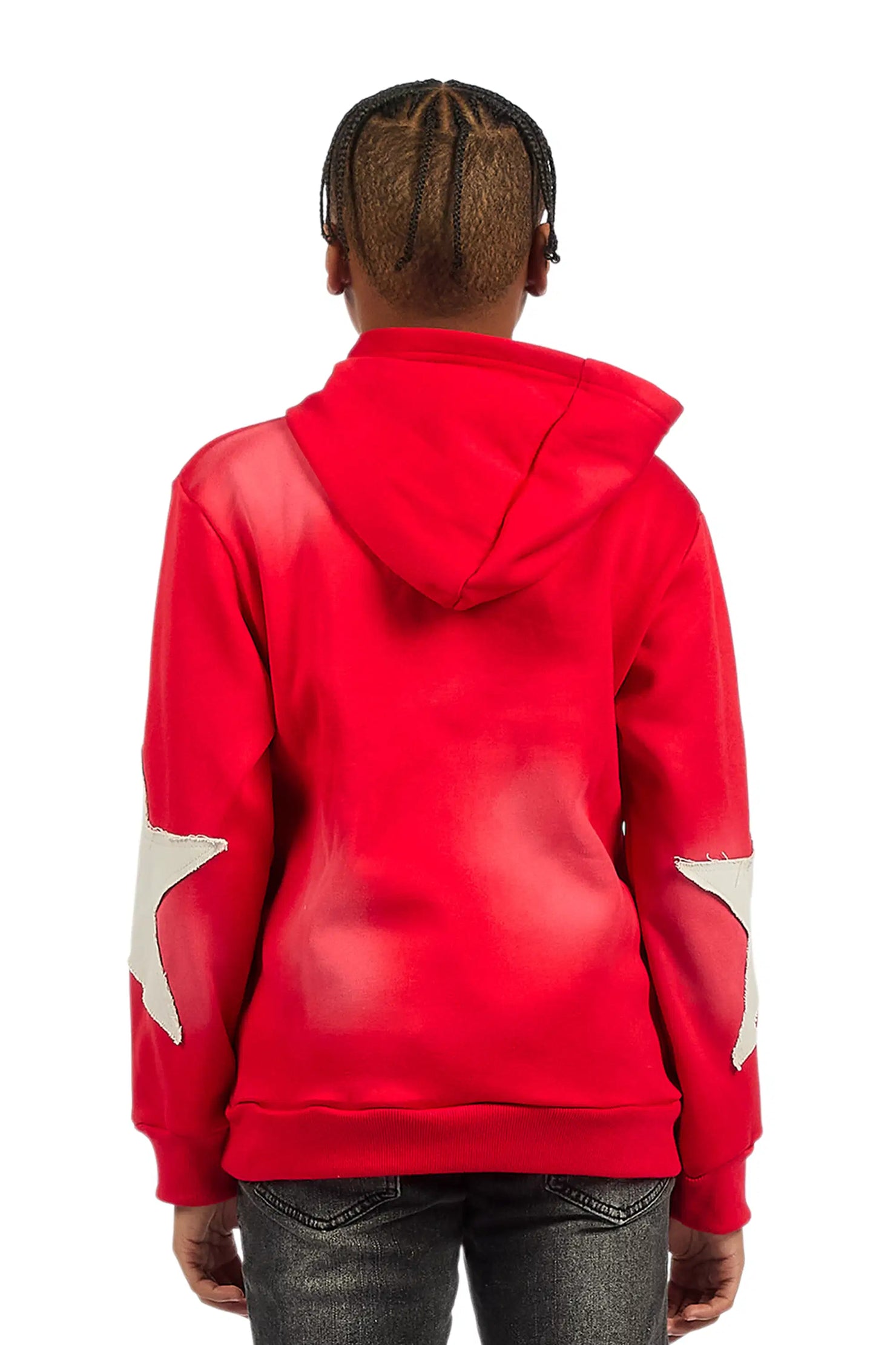 Boys States 2.0 Red Graphic Hoodie