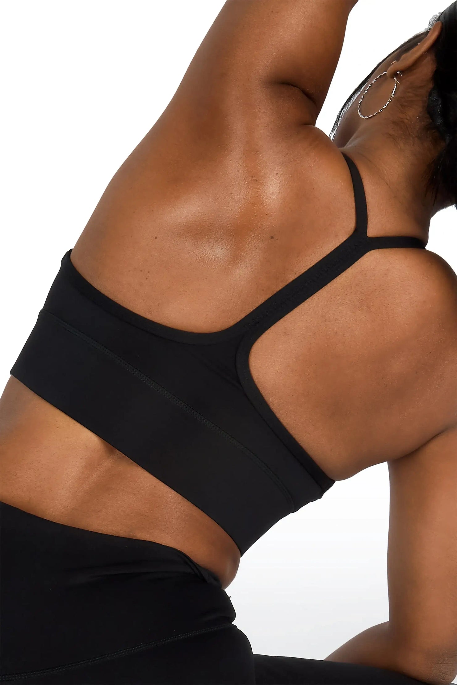 Jameka Black Tank Active Legging Set