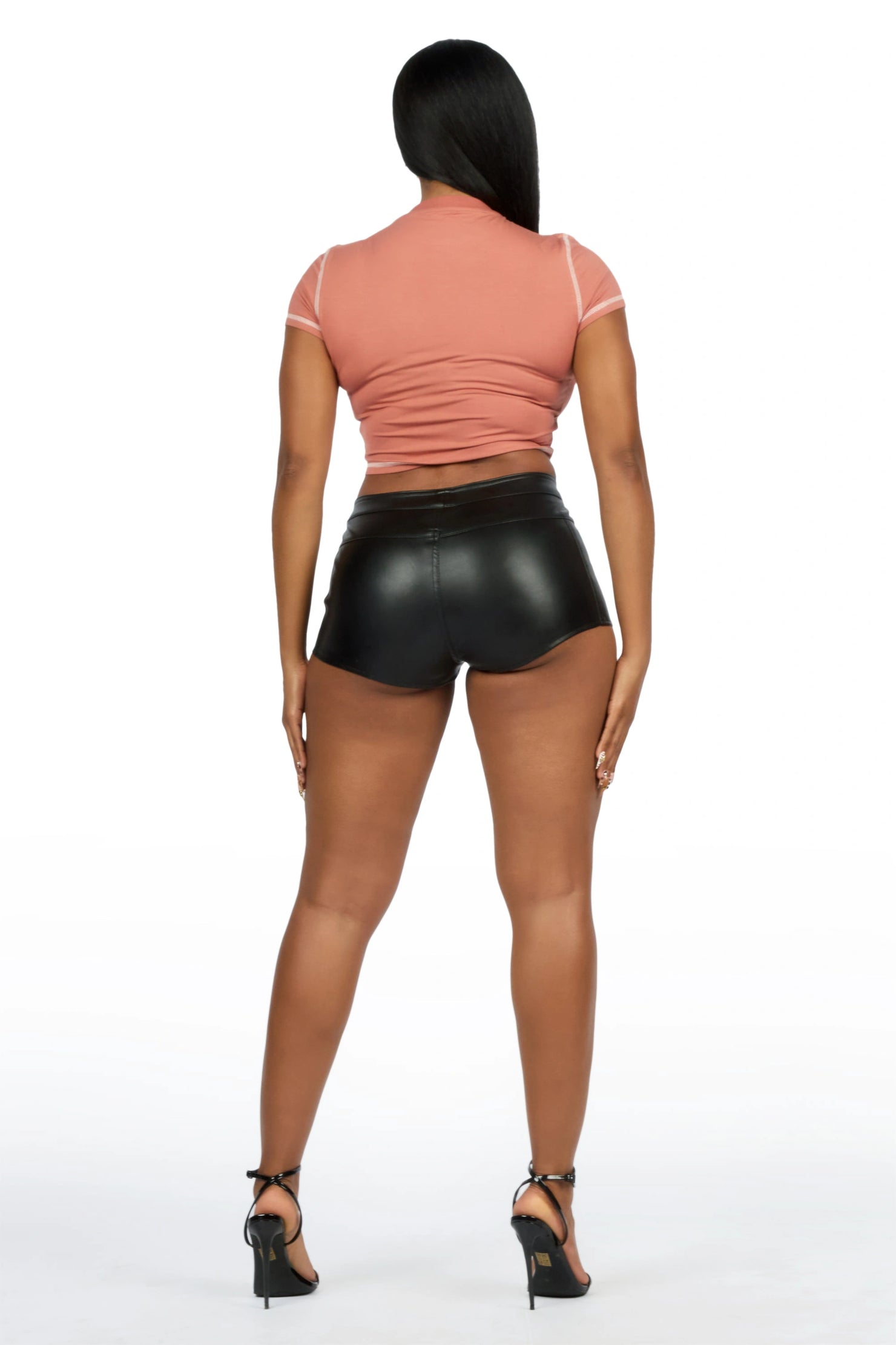 Sharae Mocha Baby Tee Shirt