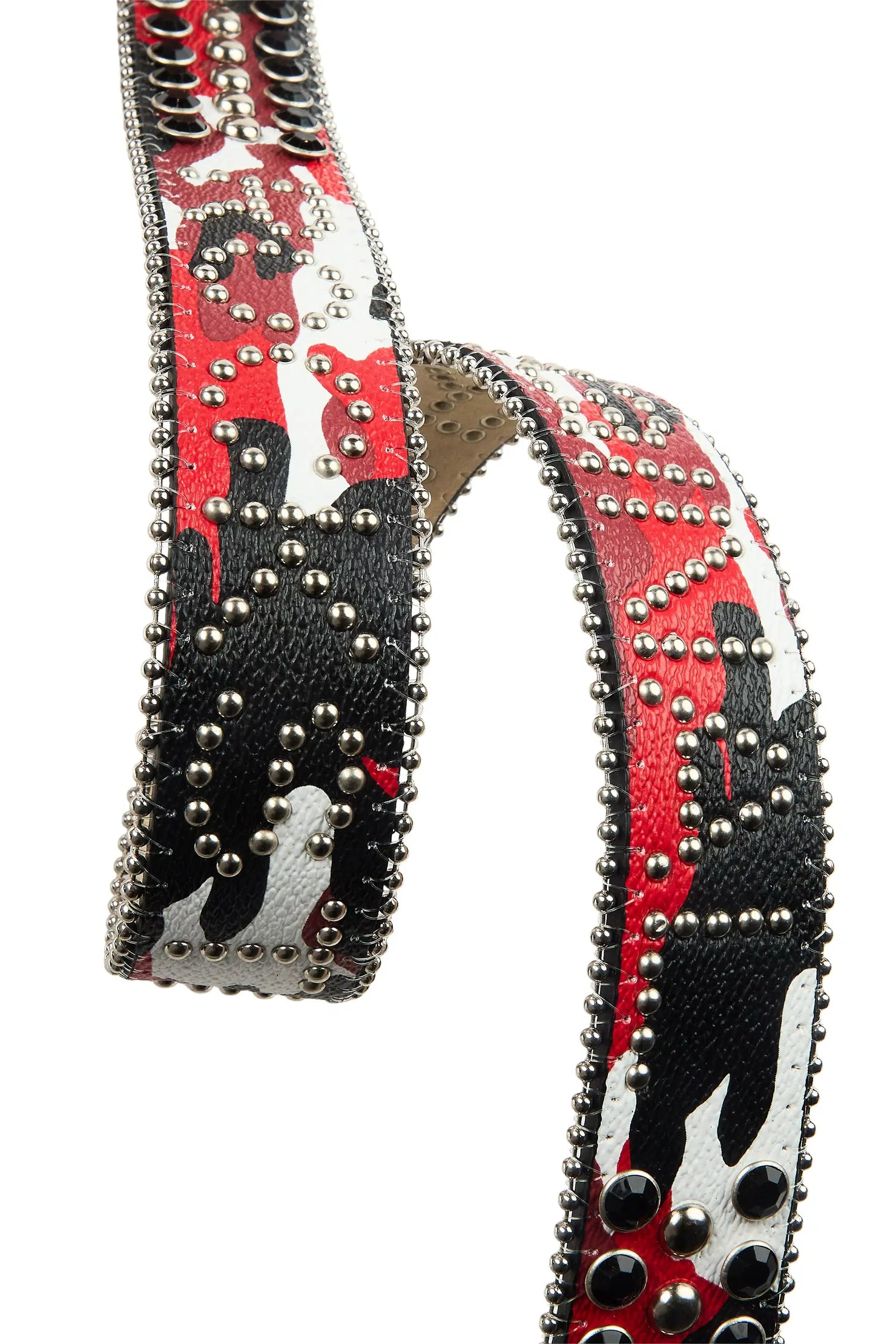 Boys Vallero Black Rockstar Logo Belt