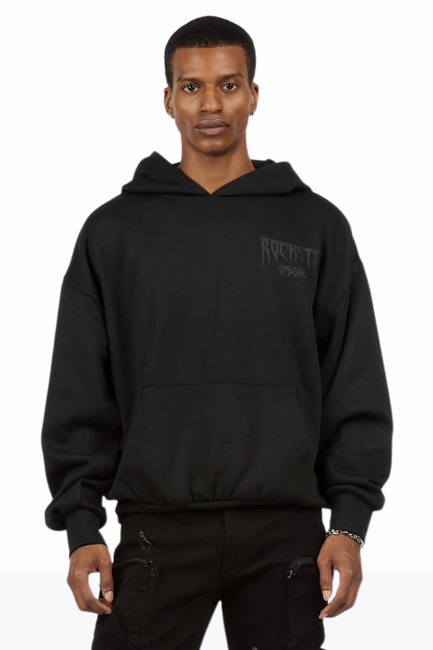 Twinkle Black/Black Graphic Hoodie