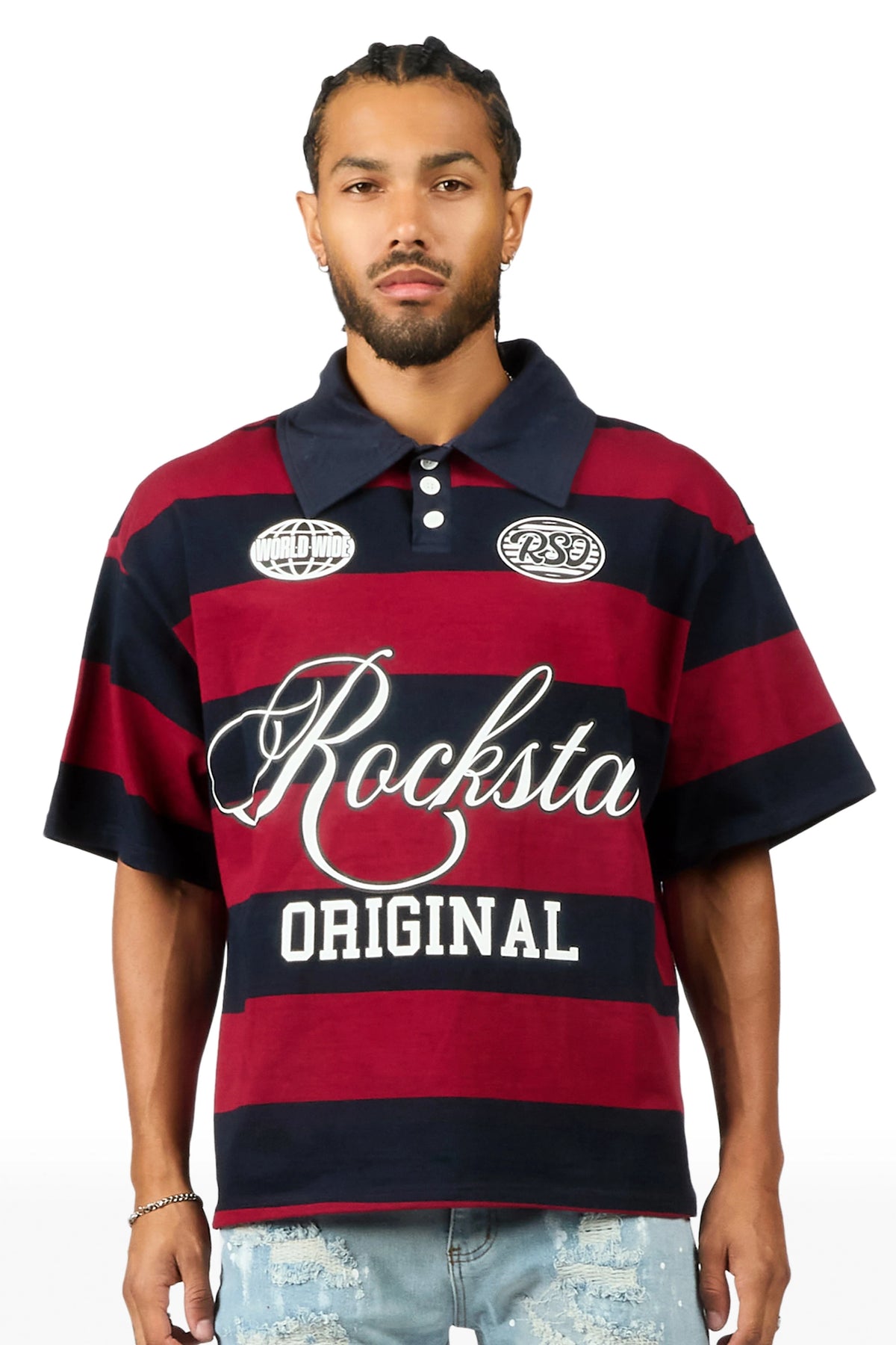 Kennen Red Polo Shirt