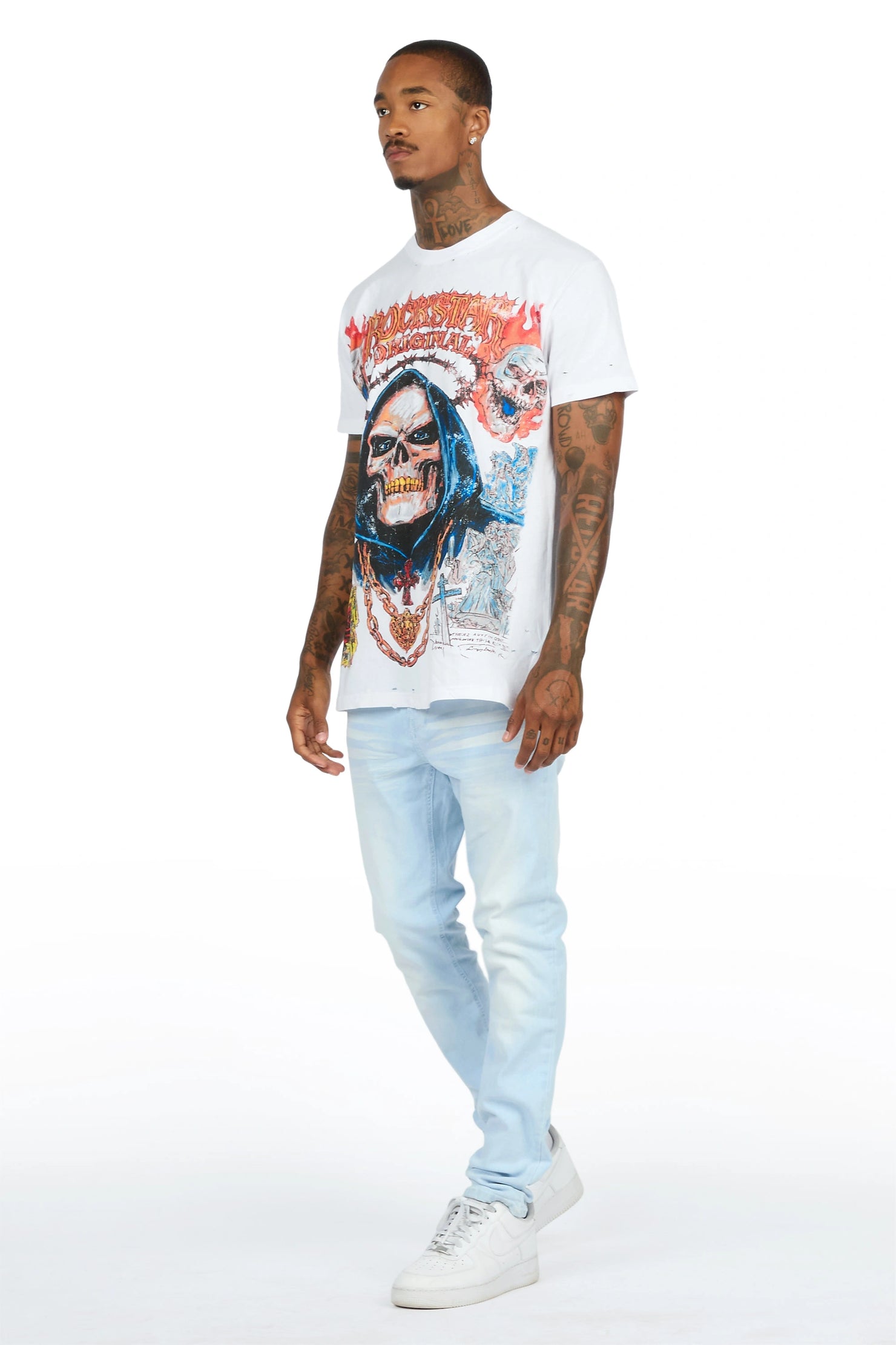 Jerell Light Blue Slim Fit Jean