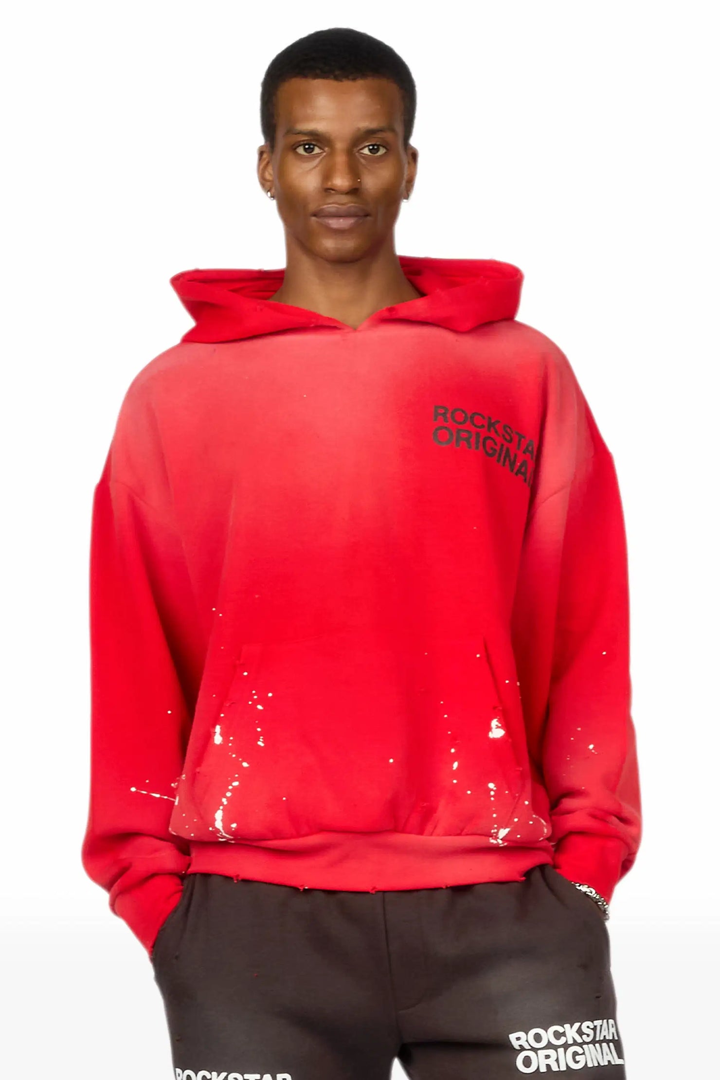 Reign Red Graphic Hoodie