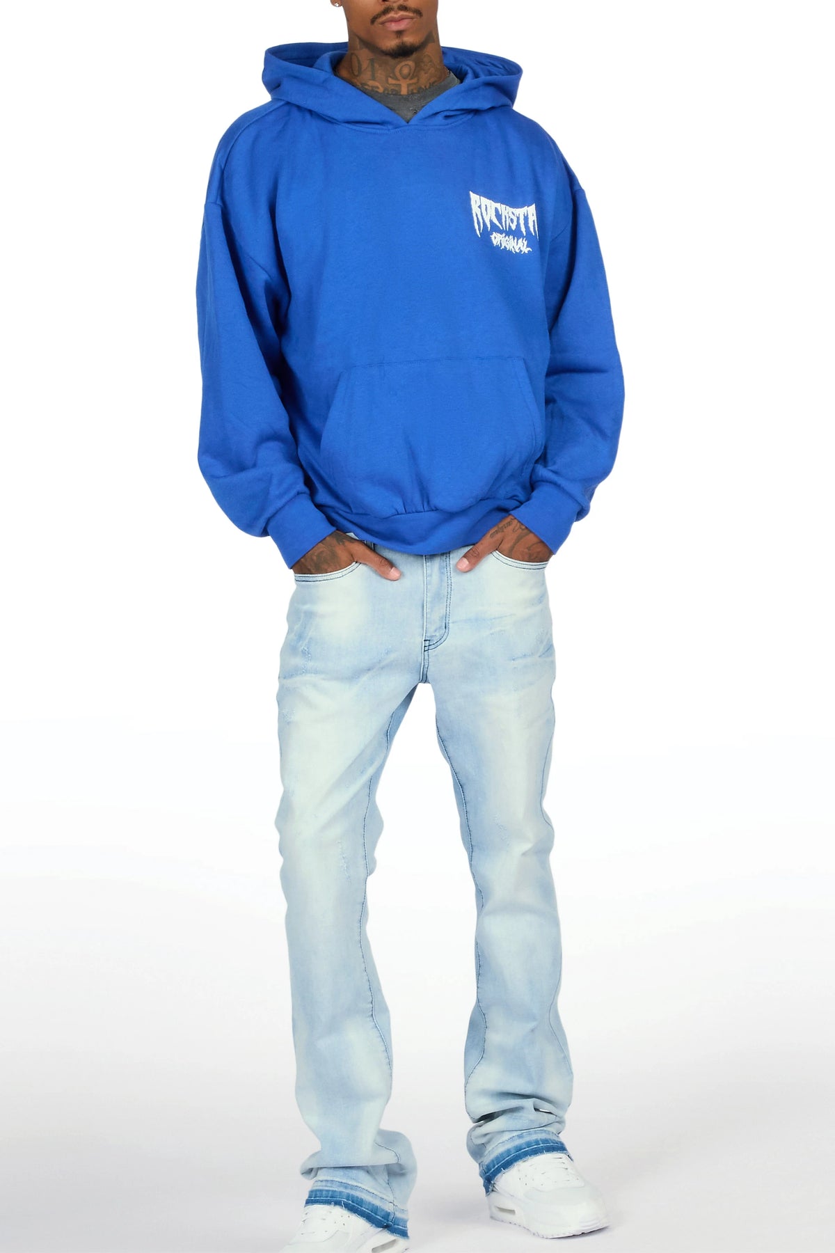 Belnav Light Blue Stacked Jean