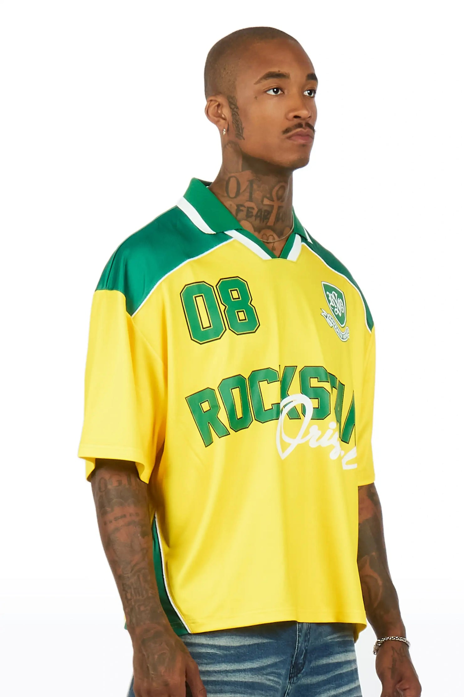 Roche Yellow/Green Graphic Jersey