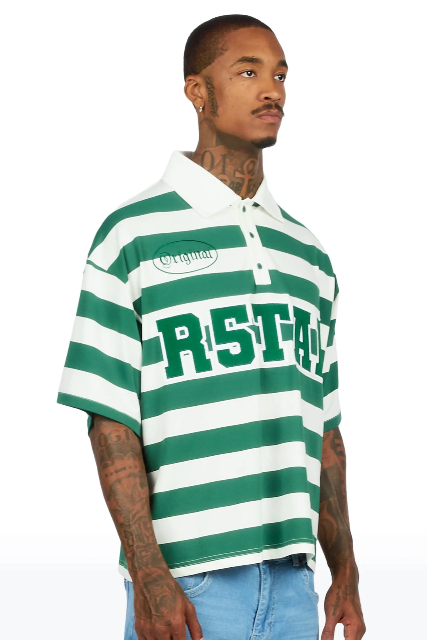 Fintan Green Polo Shirt