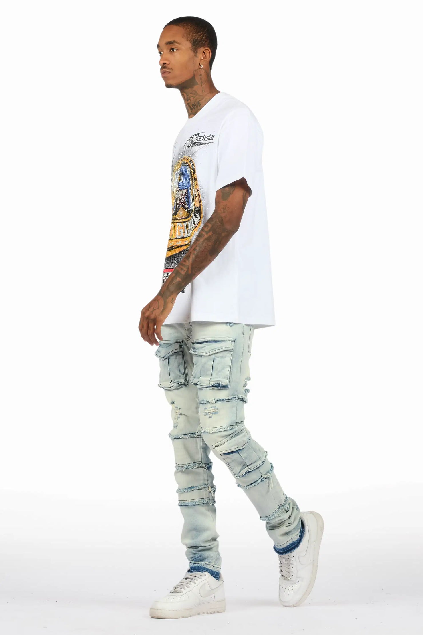 Folant Light Blue Skinny Fit Jean