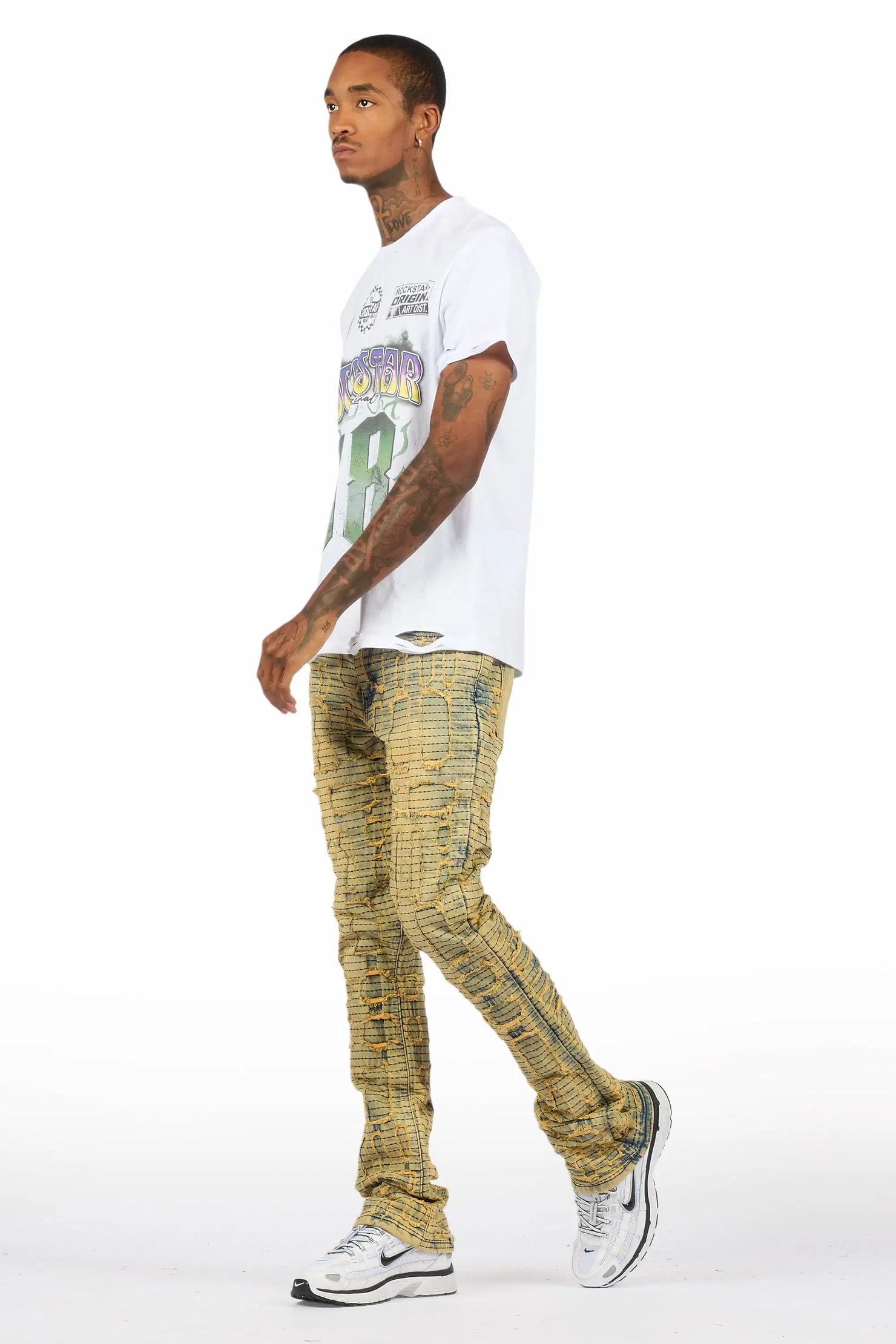 Gribo Vintage Stacked Flare Jean