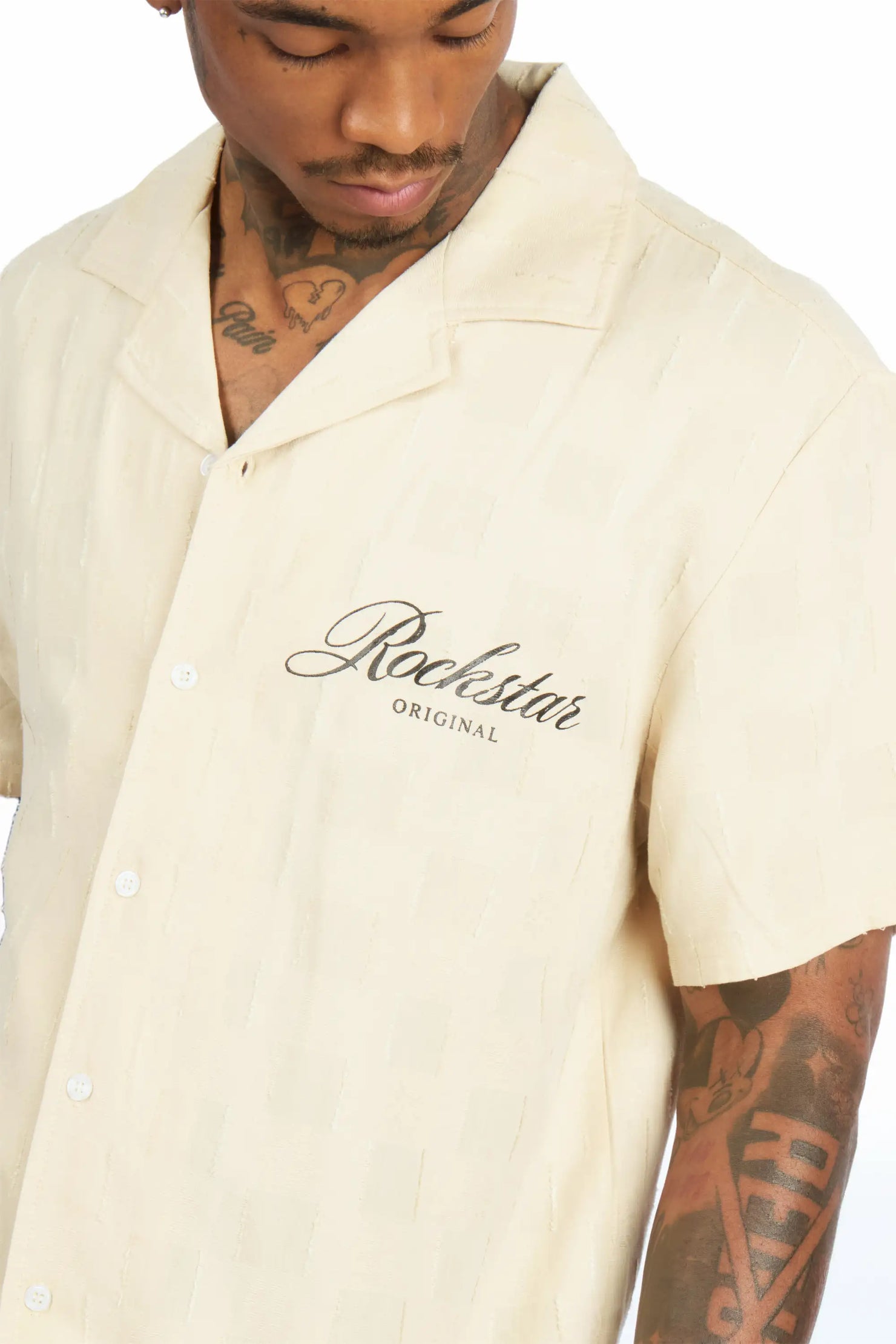 Payne Beige Button Down Shirt