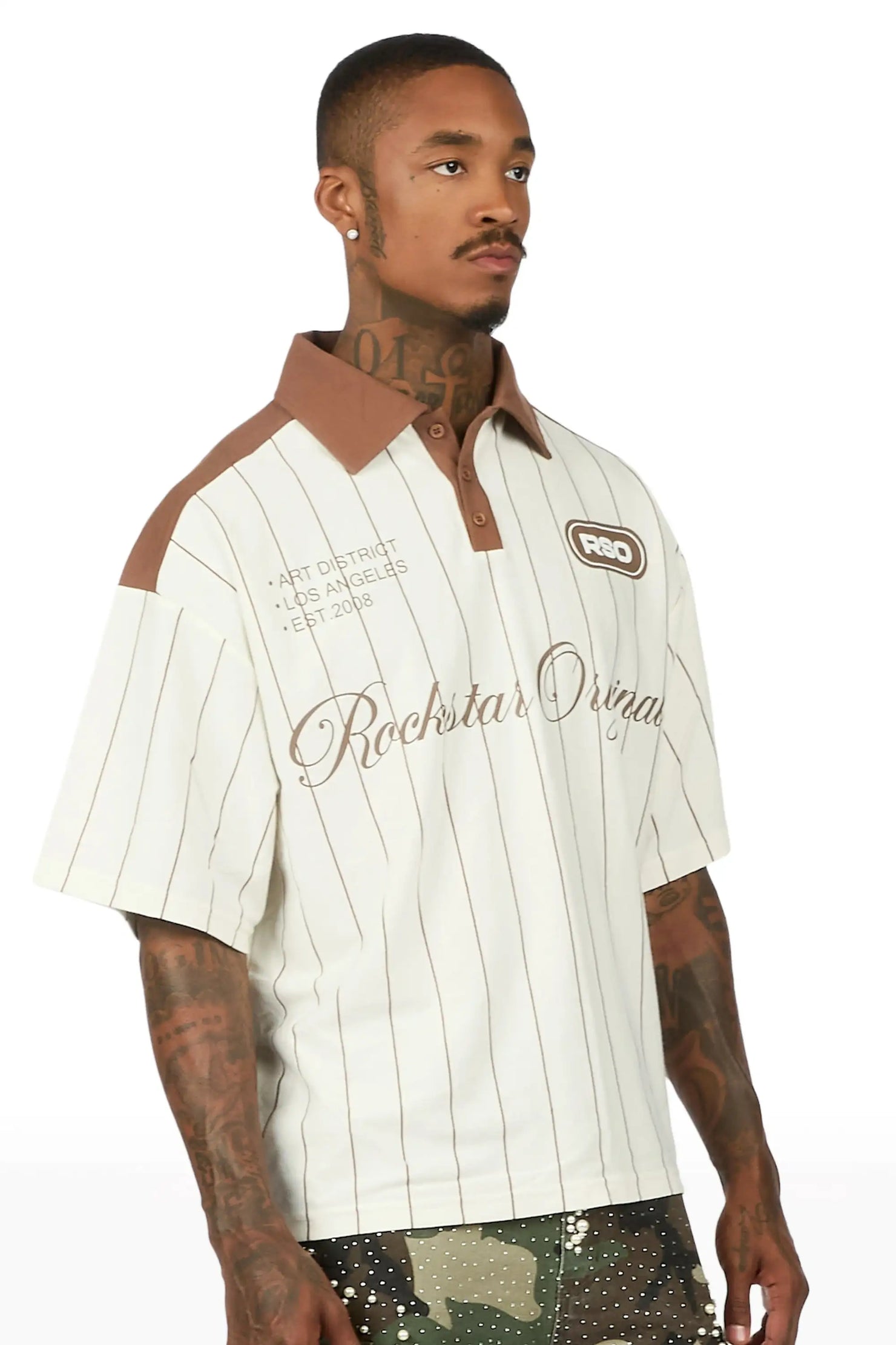 Relo Beige Polo Shirt