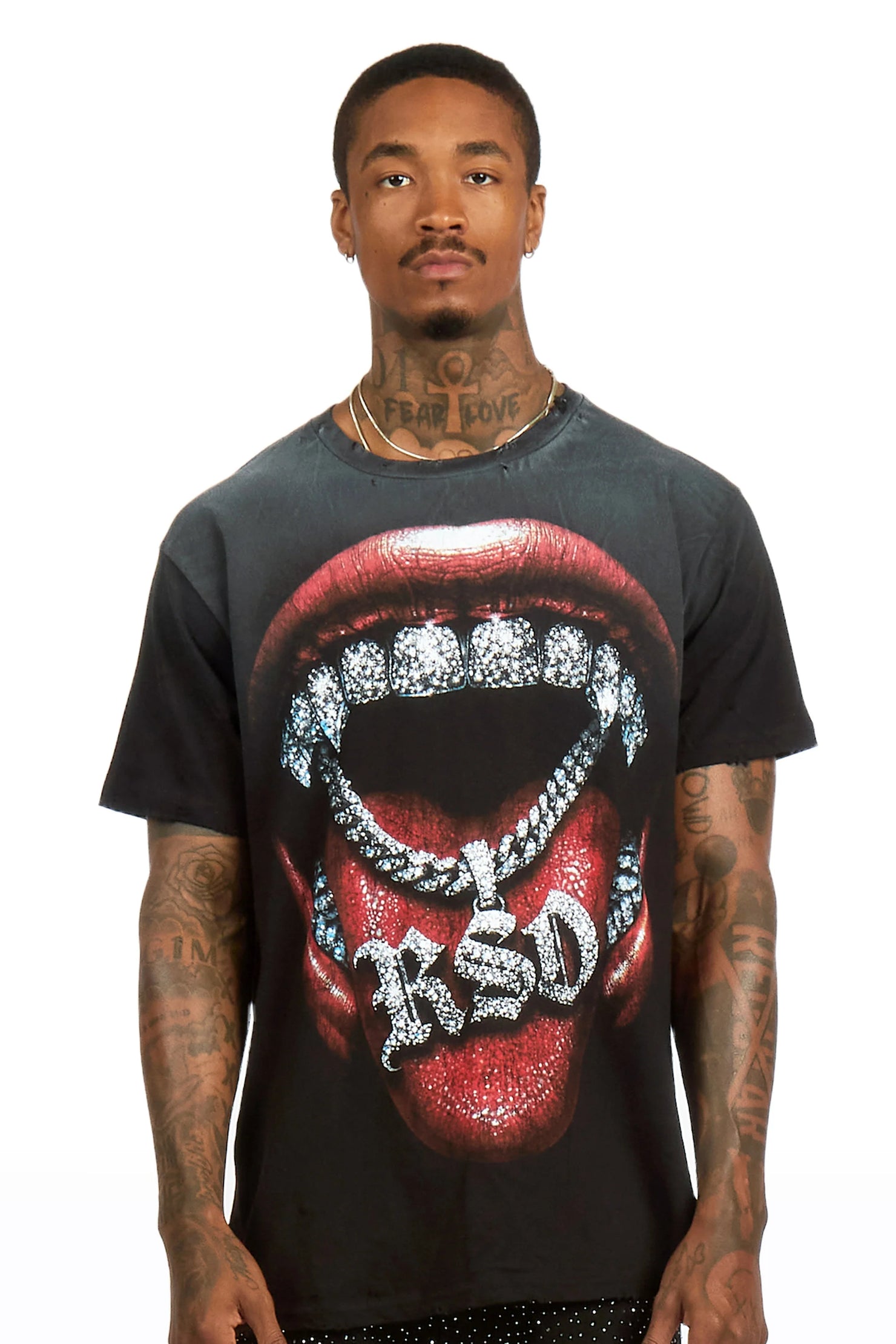 Noctis Black Oversized Graphic T-Shirt