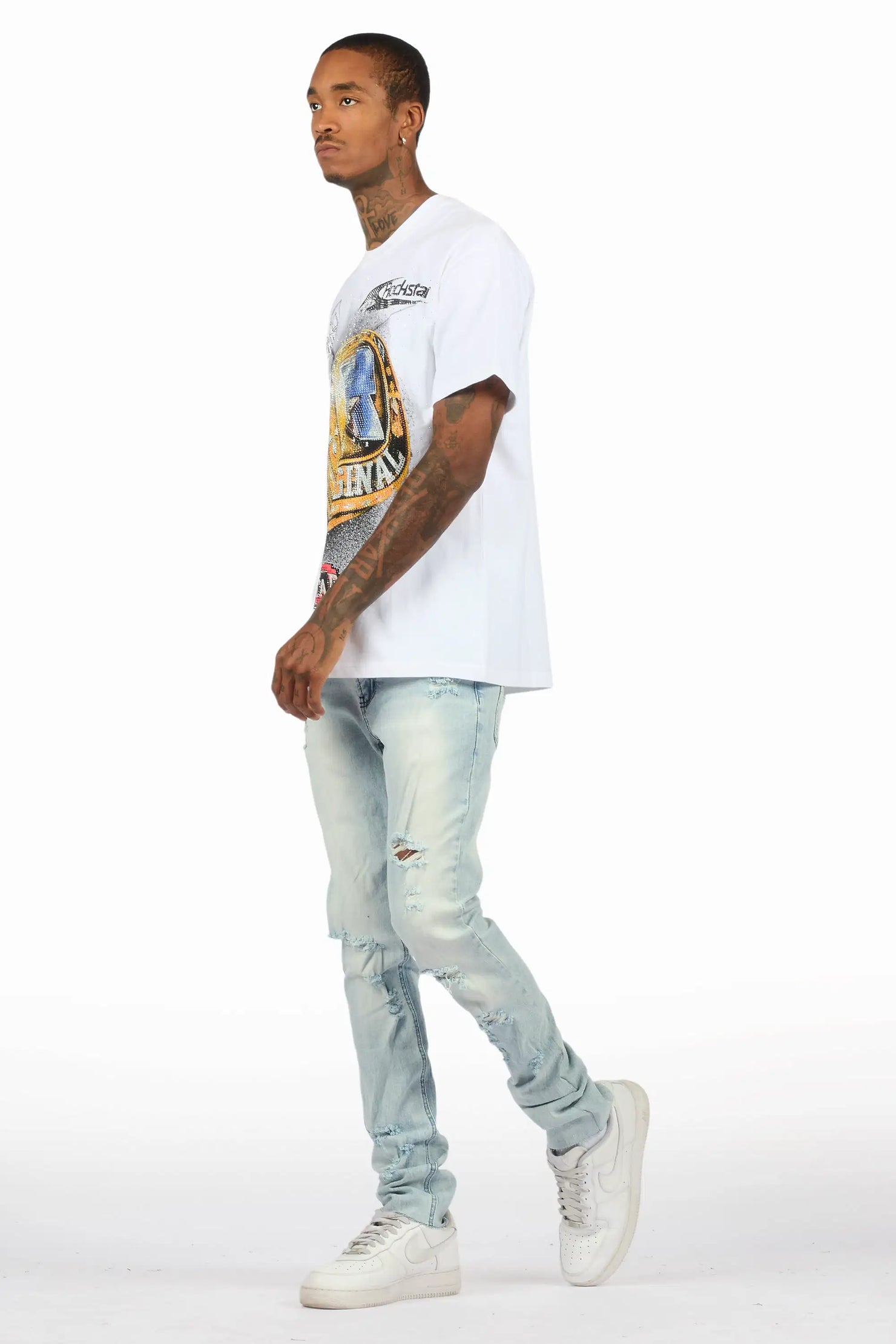Stellan Blue Super Skinny Fit Jean