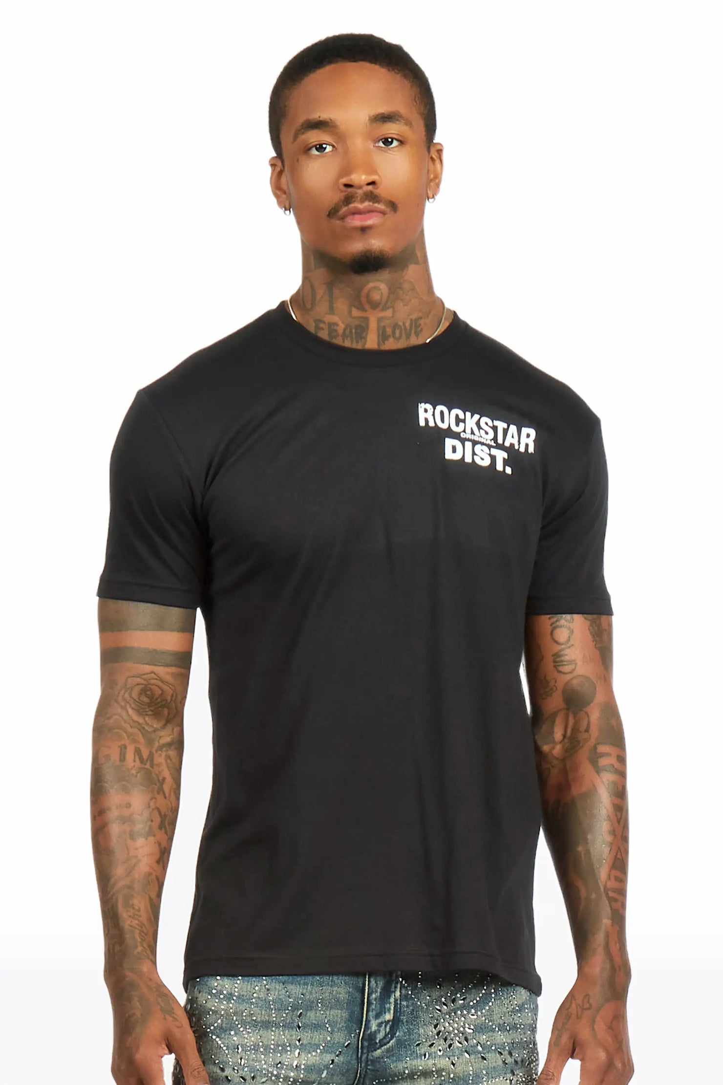 Lake Black/White Graphic T-Shirt