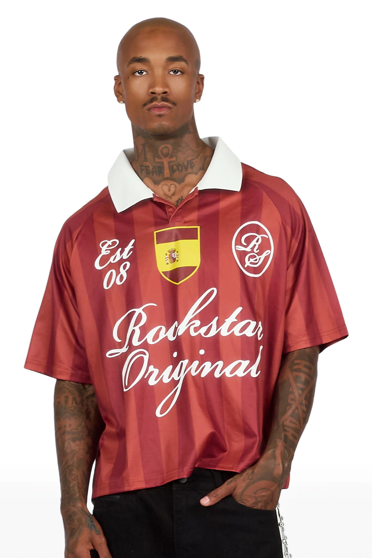 Eiden Red Graphic Jersey