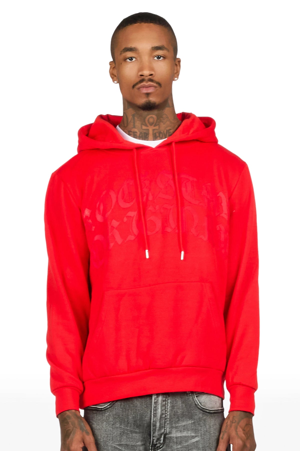 Michael Red Graphic Hoodie