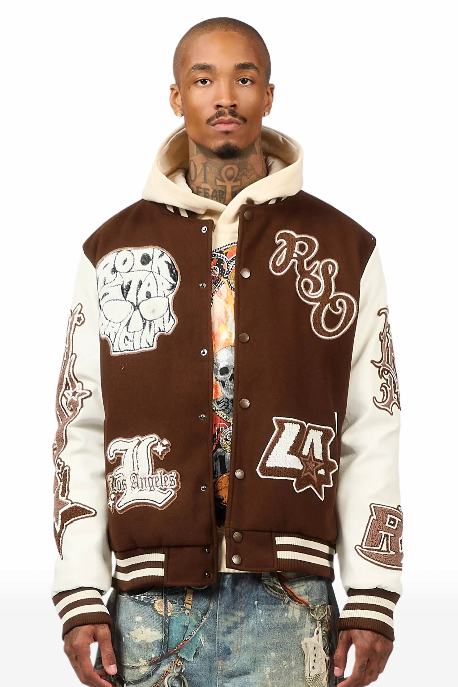 Legion Brown Varsity Jacket