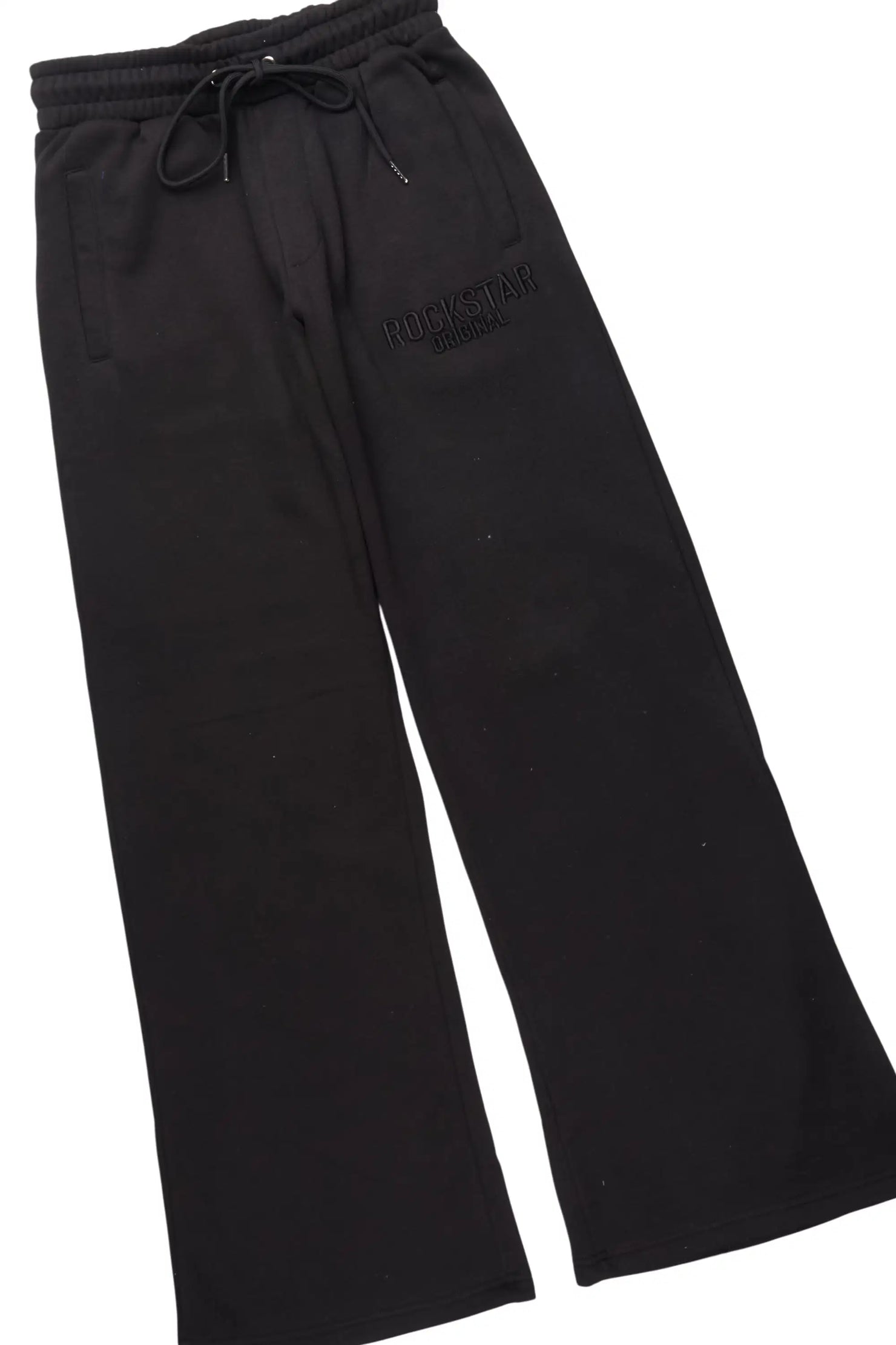 Alpha Black Hoodie/Baggy Track Pant Set