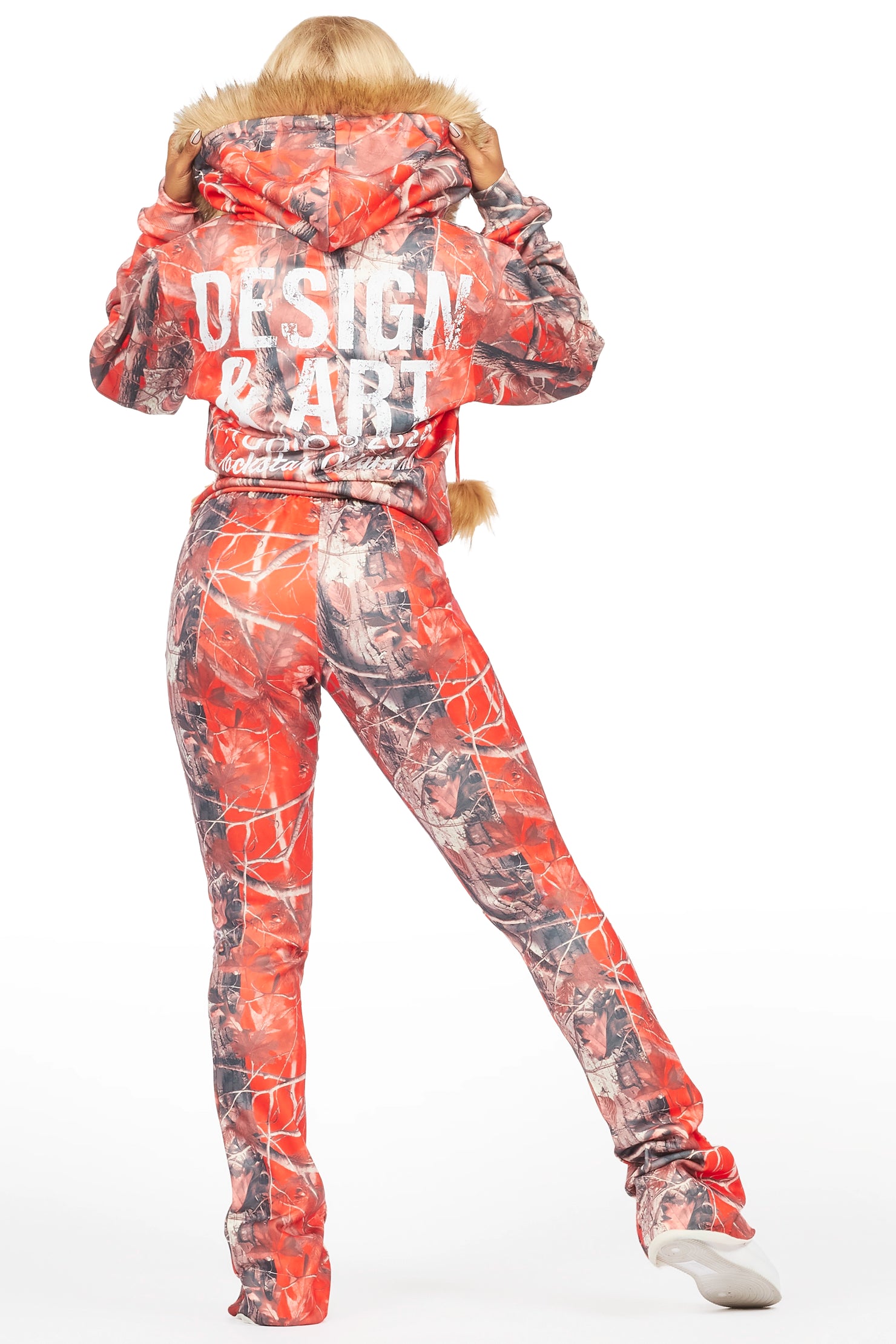 Benita Red Tree Camo Super Stacked Trackset