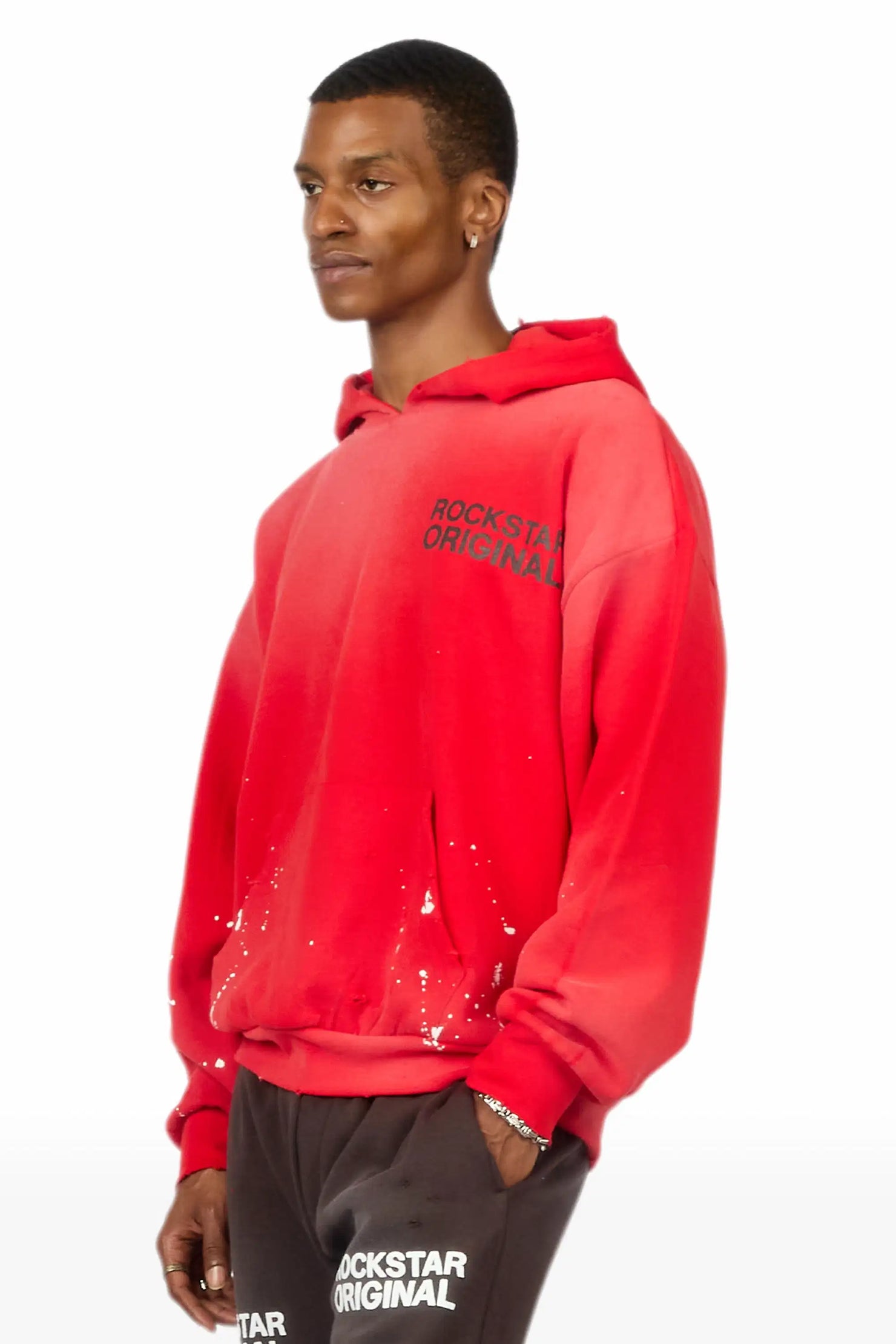 Reign Red Graphic Hoodie