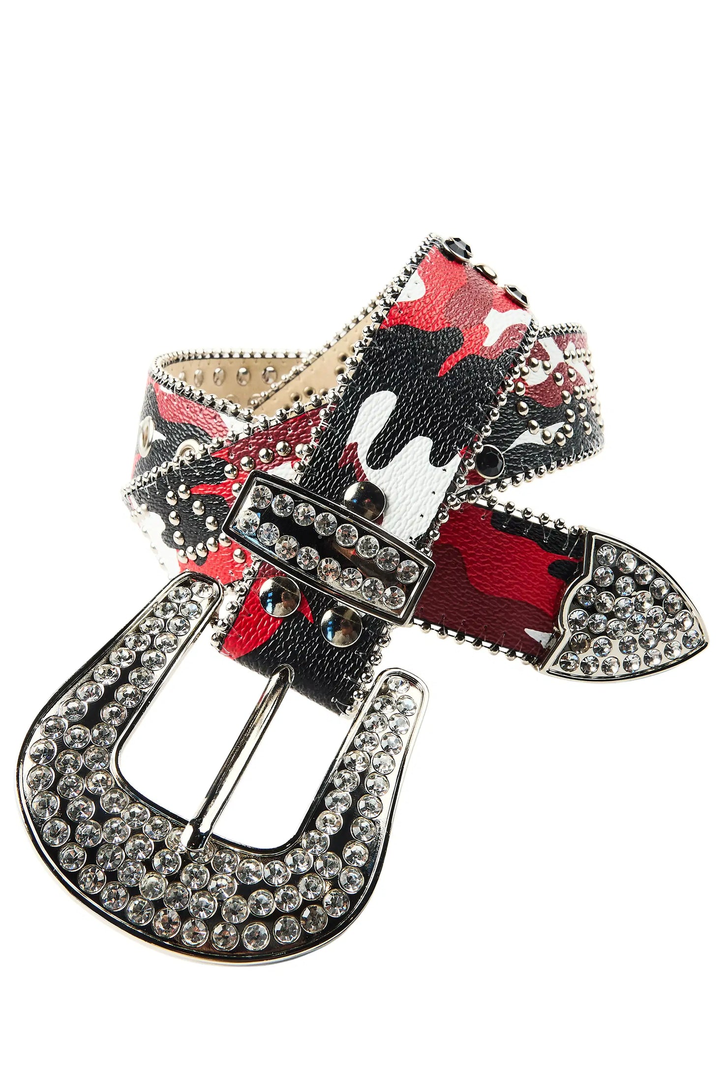 Boys Vallero Black Rockstar Logo Belt