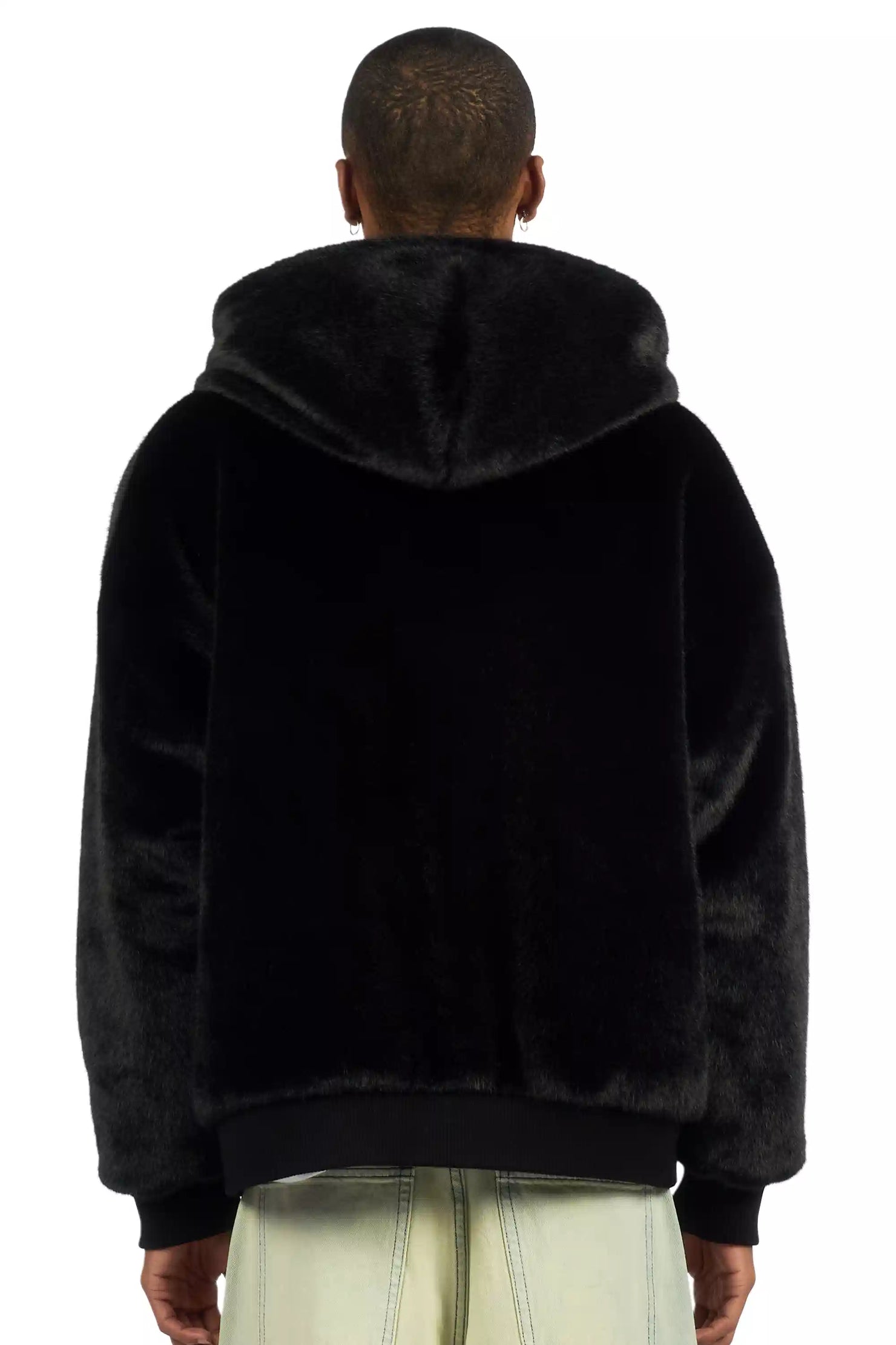 Iceevil Black Fur Jacket