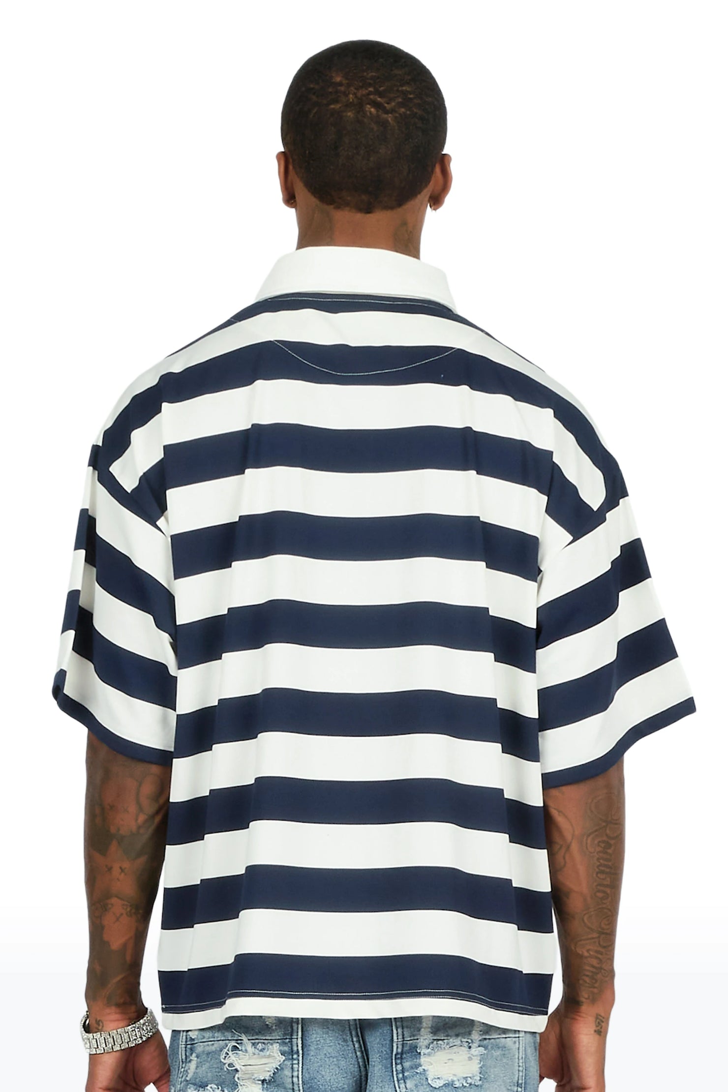 Fintan Navy Polo Shirt