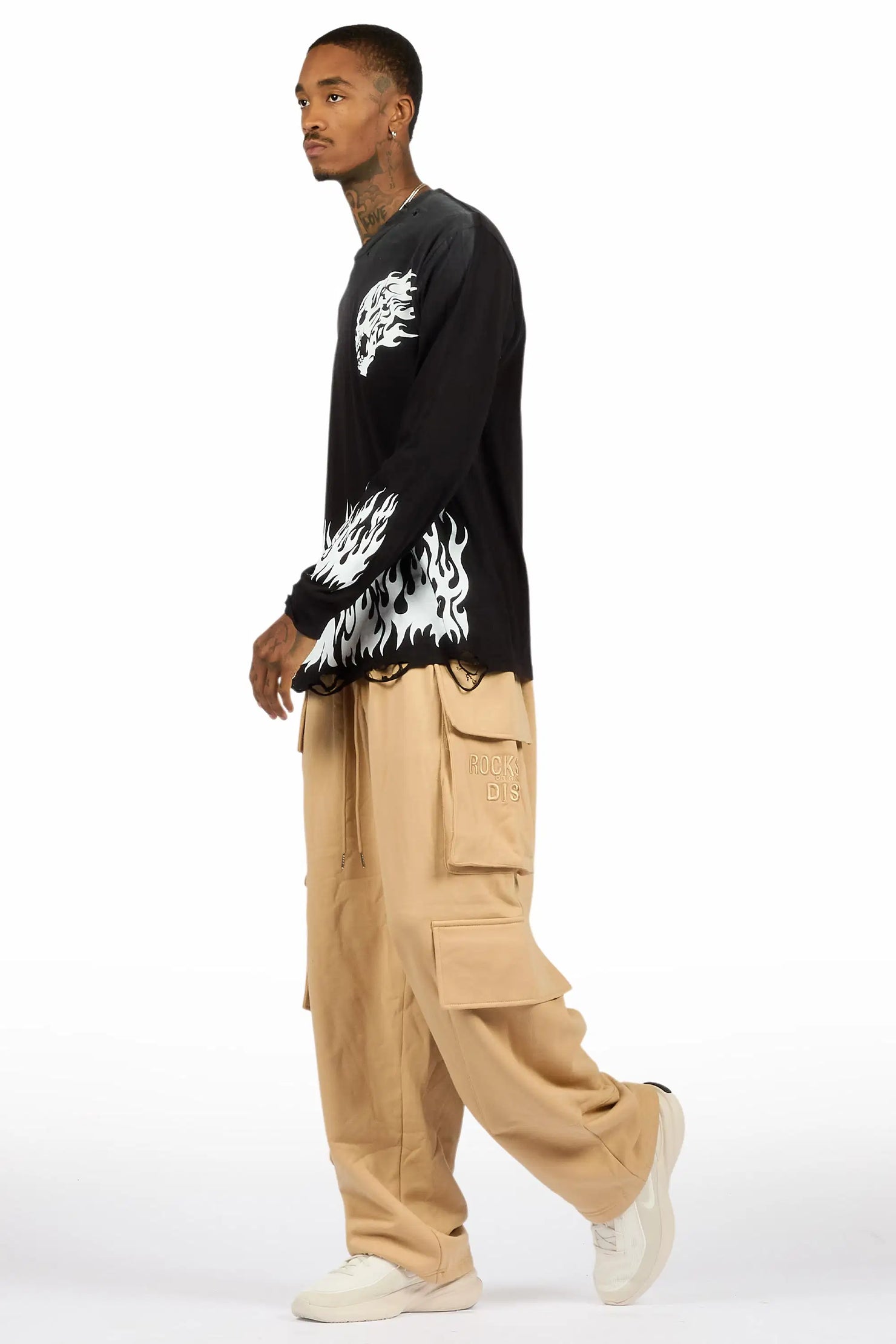 Default Vintage Sand Baggy Pant
