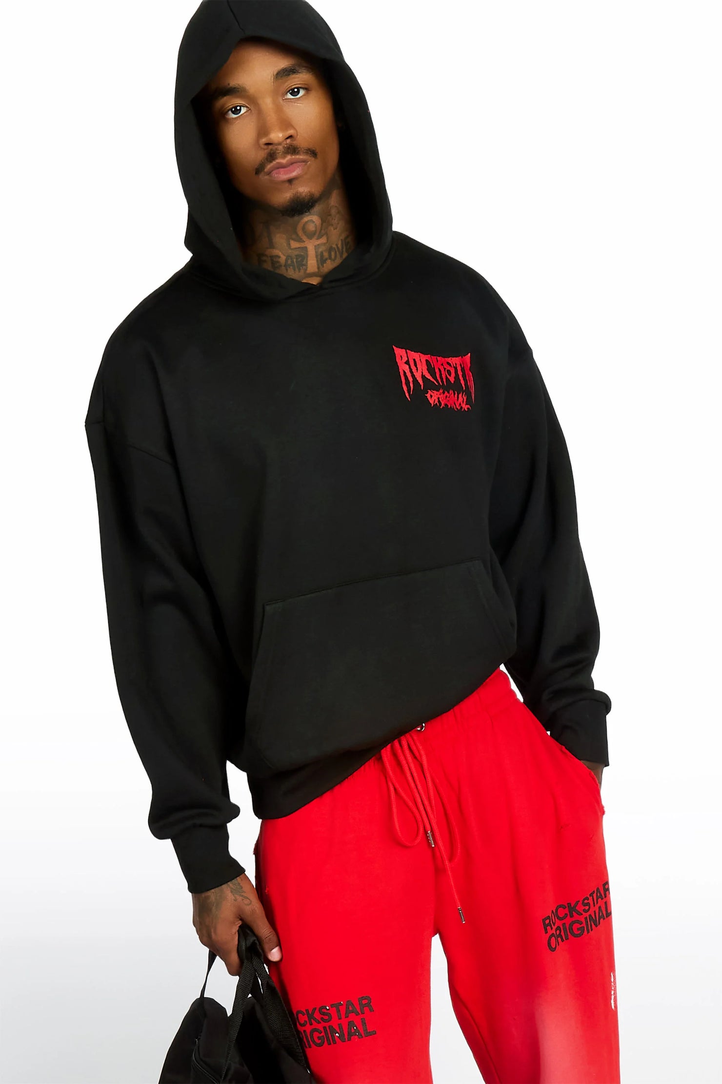 Reign Red Relaxed Track Pant