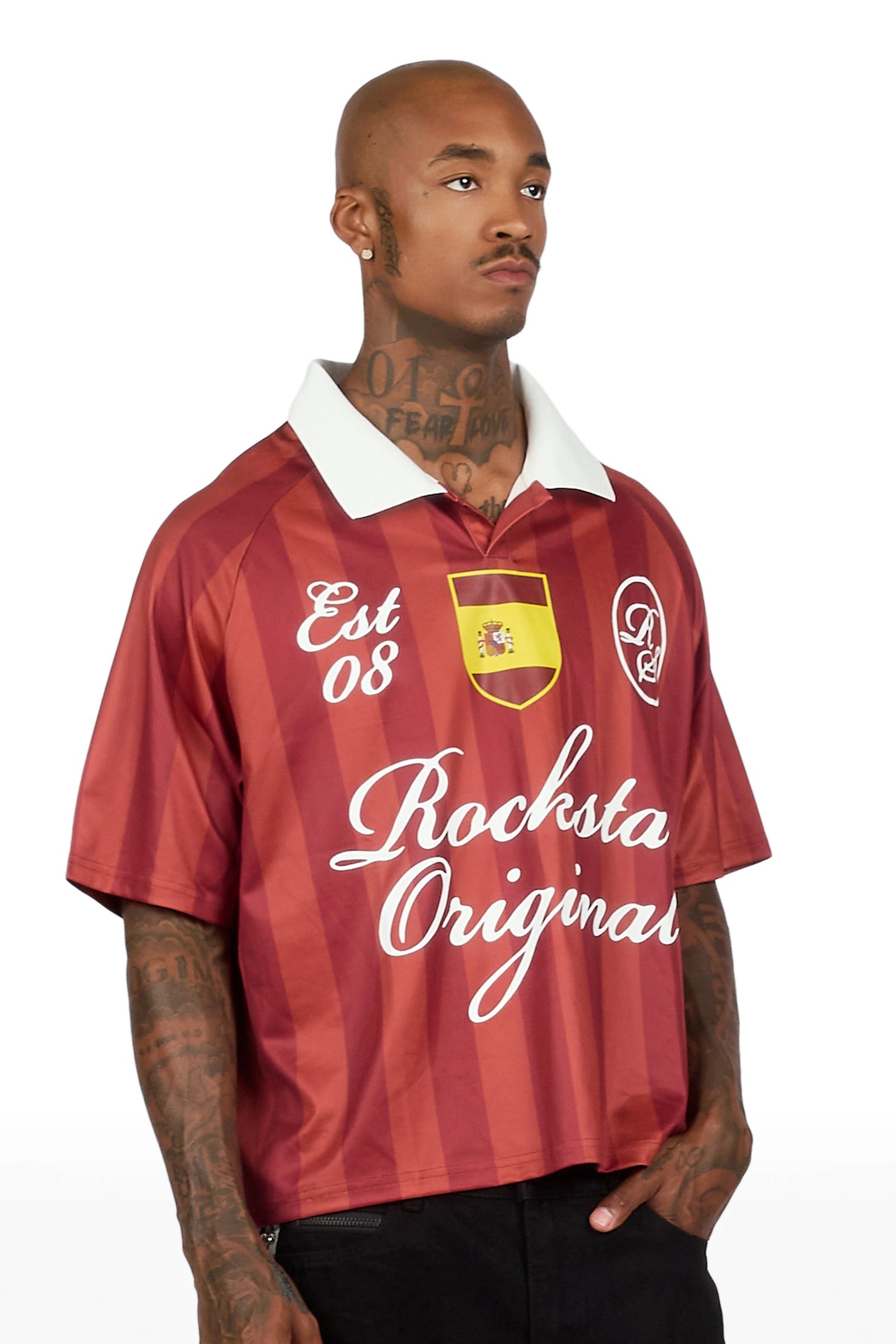 Eiden Red Graphic Jersey