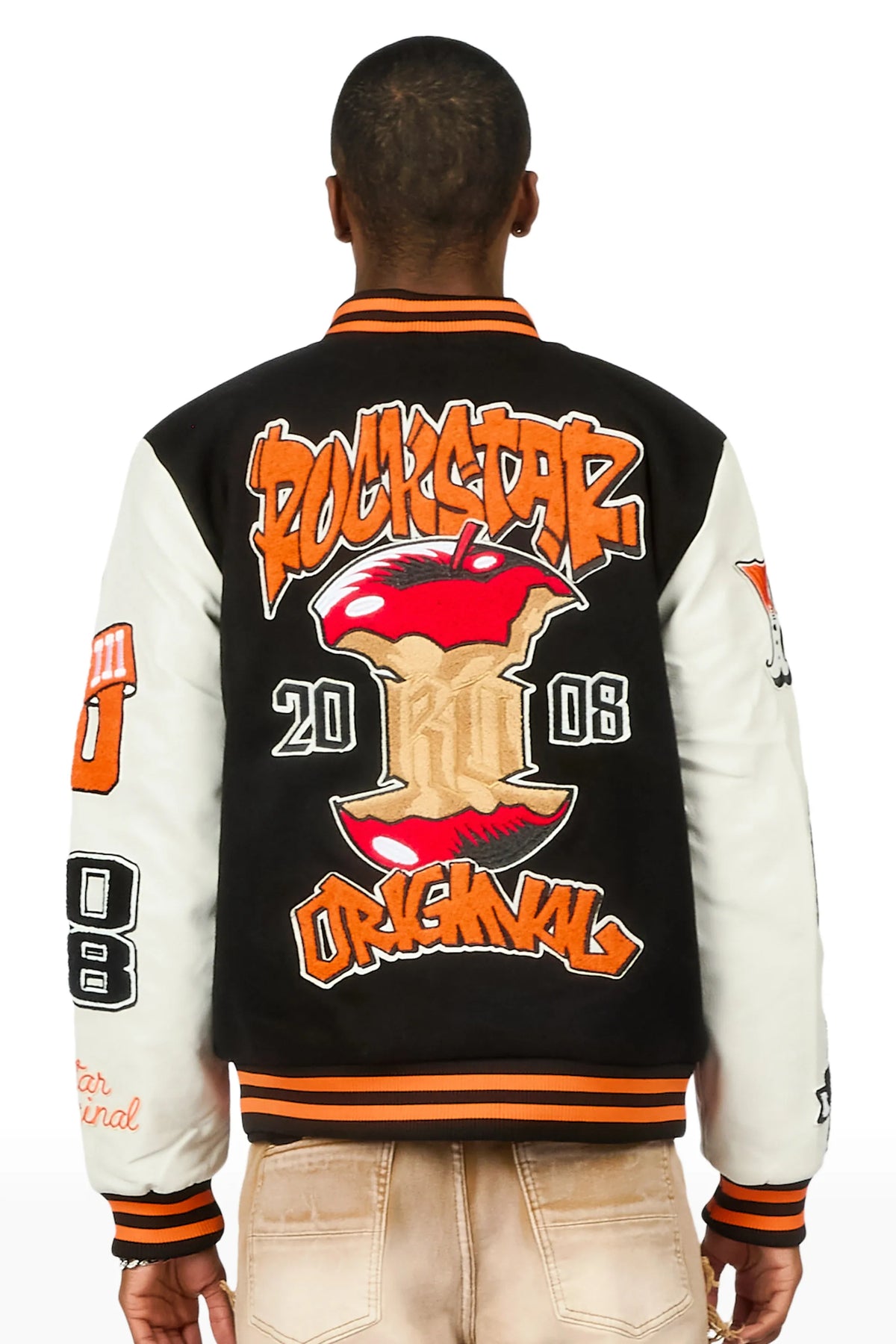 Forbidden Black Varsity Jacket