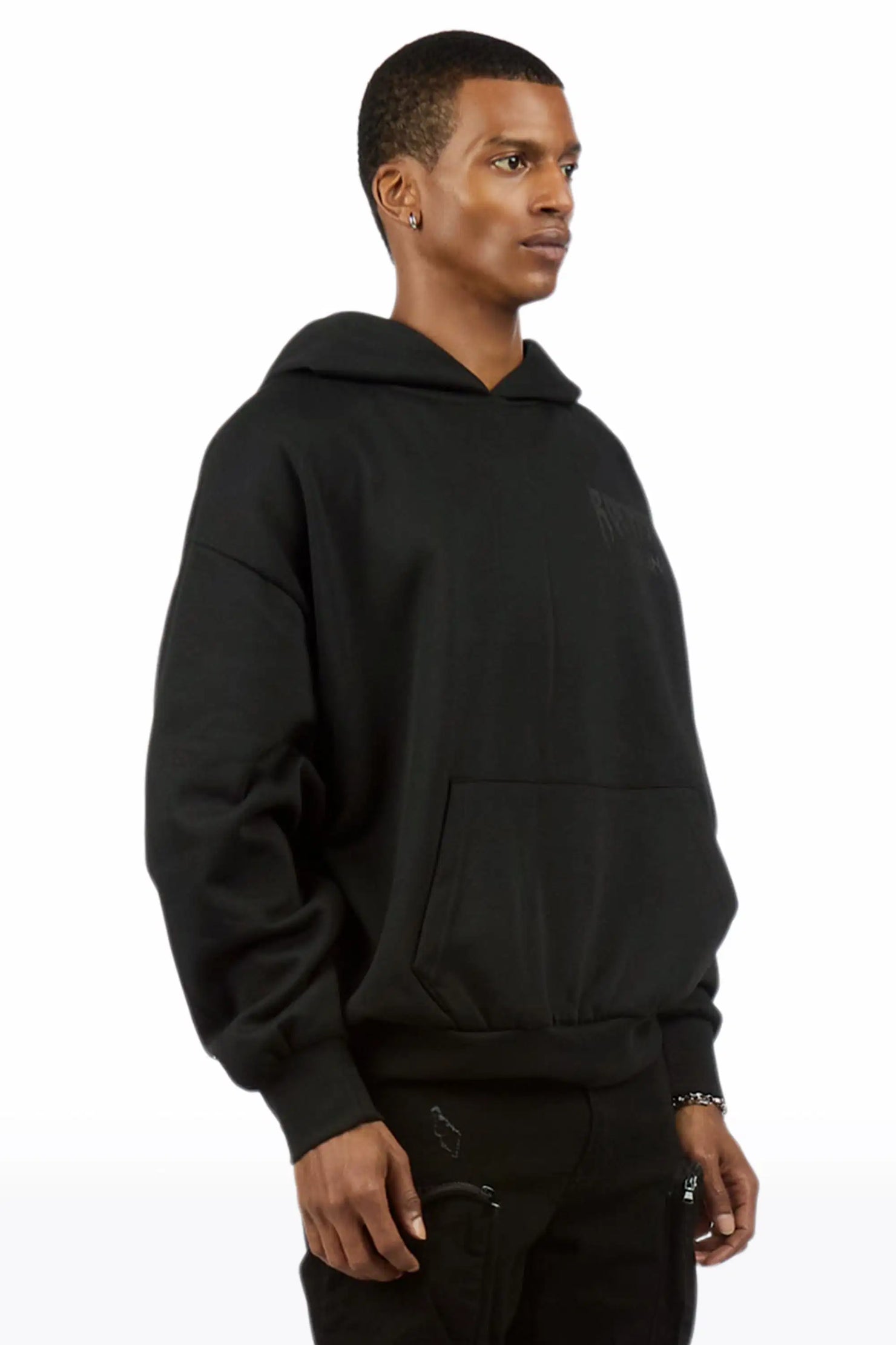 Twinkle Black/Black Graphic Hoodie