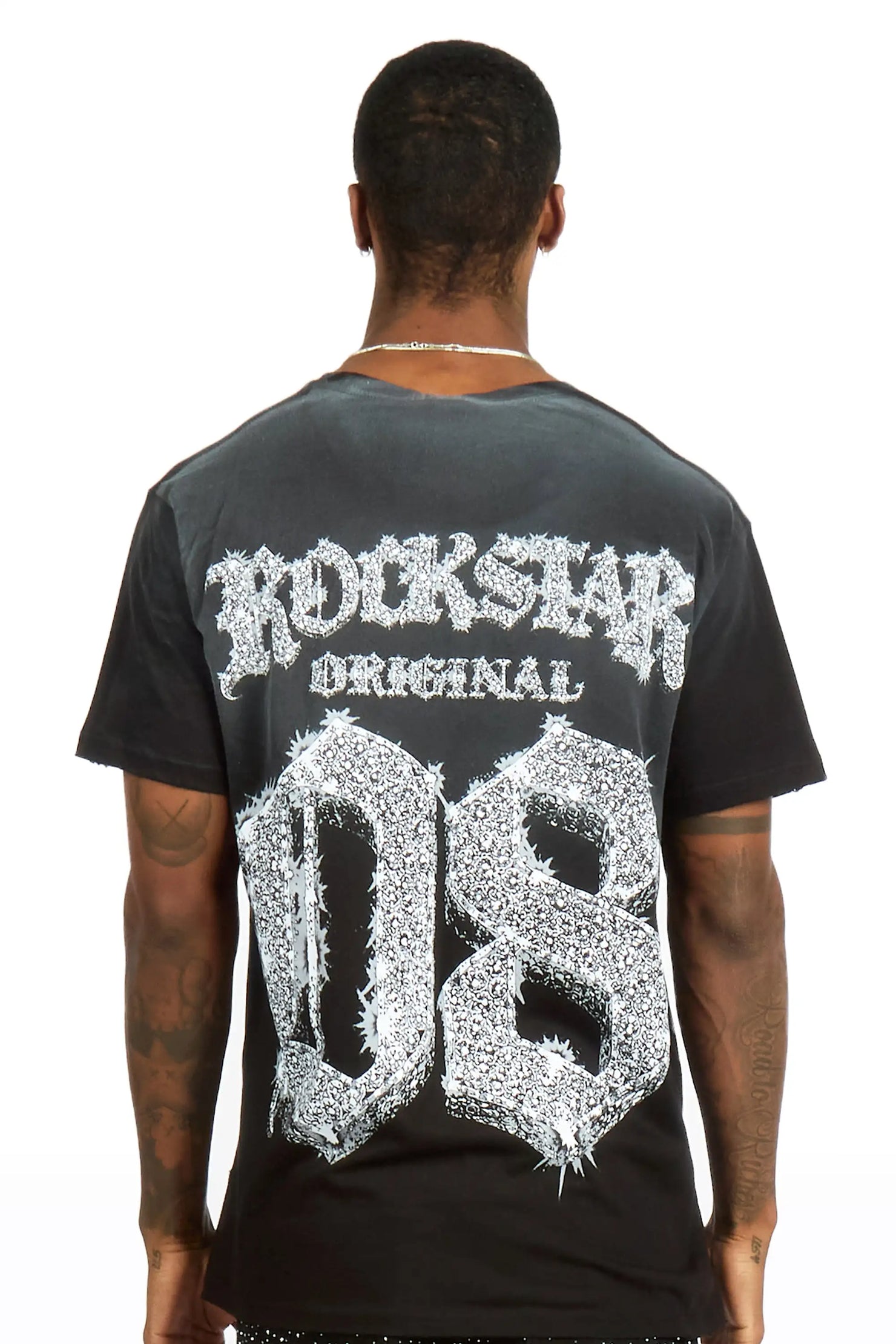 Noctis Black Oversized Graphic T-Shirt