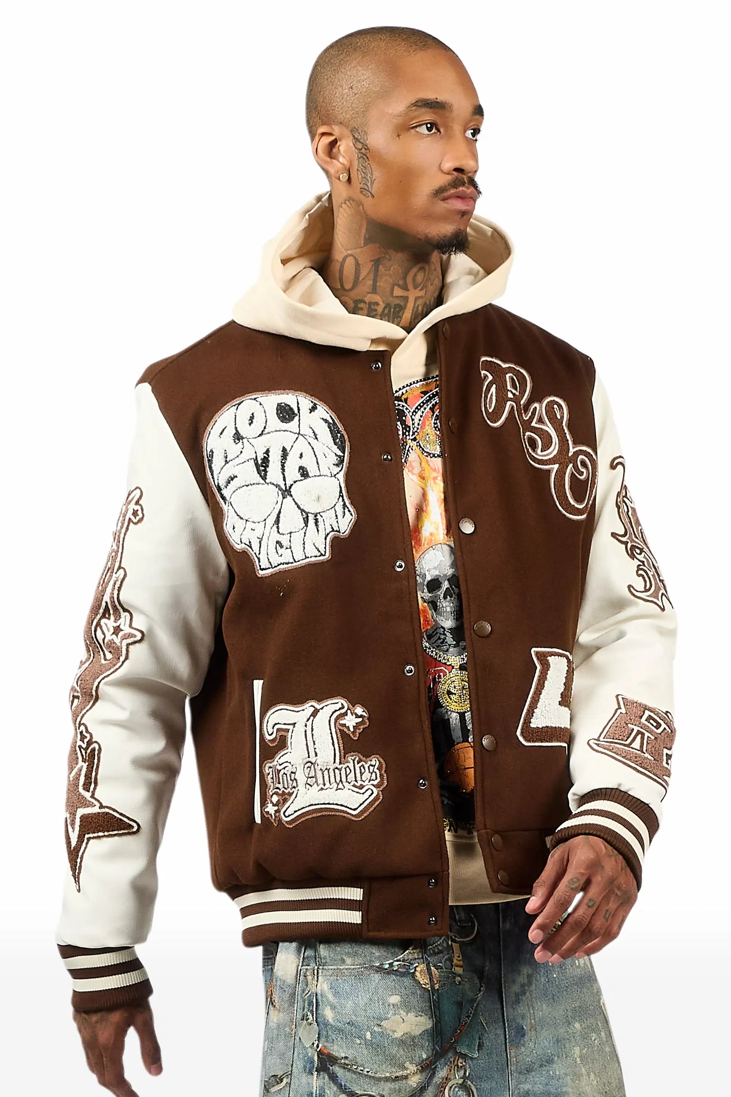 Legion Brown Varsity Jacket