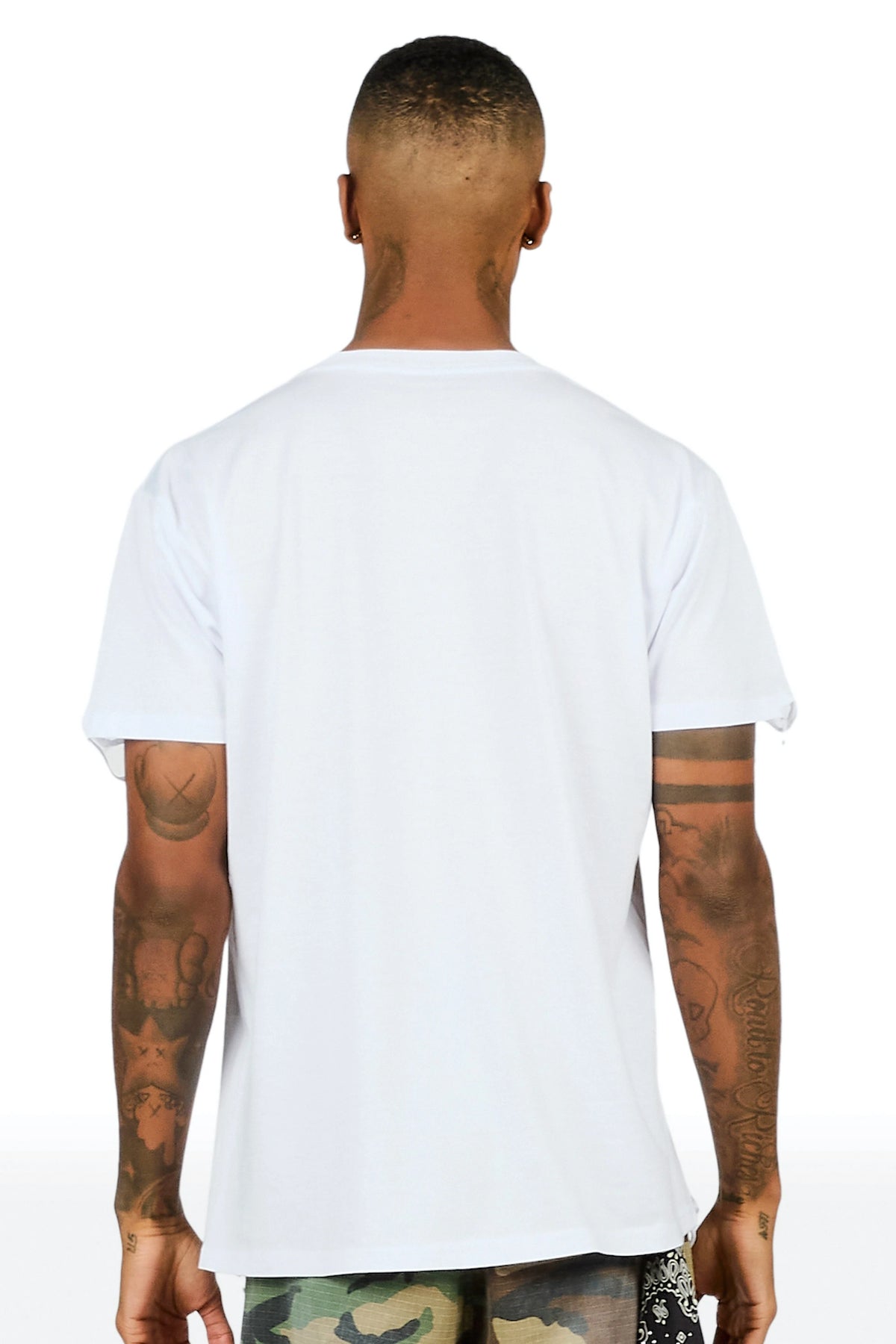 Ossuary White Oversized Graphic T-Shirt
