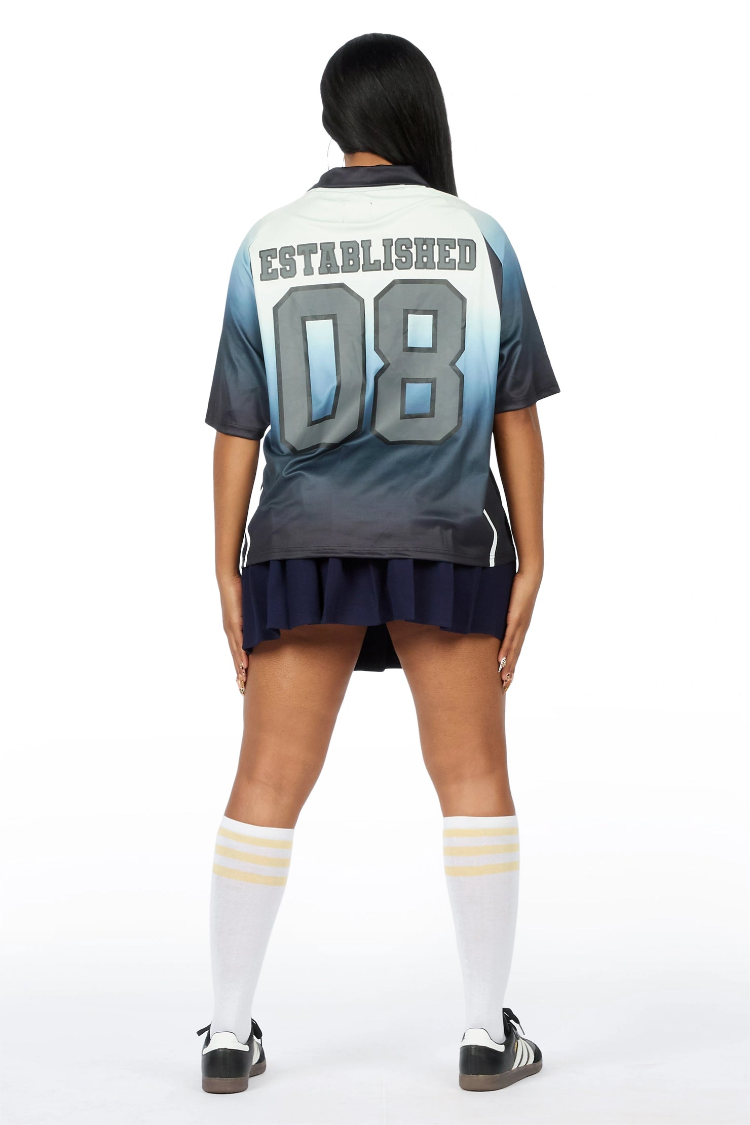 Jaiyaa Black Graphic Jersey