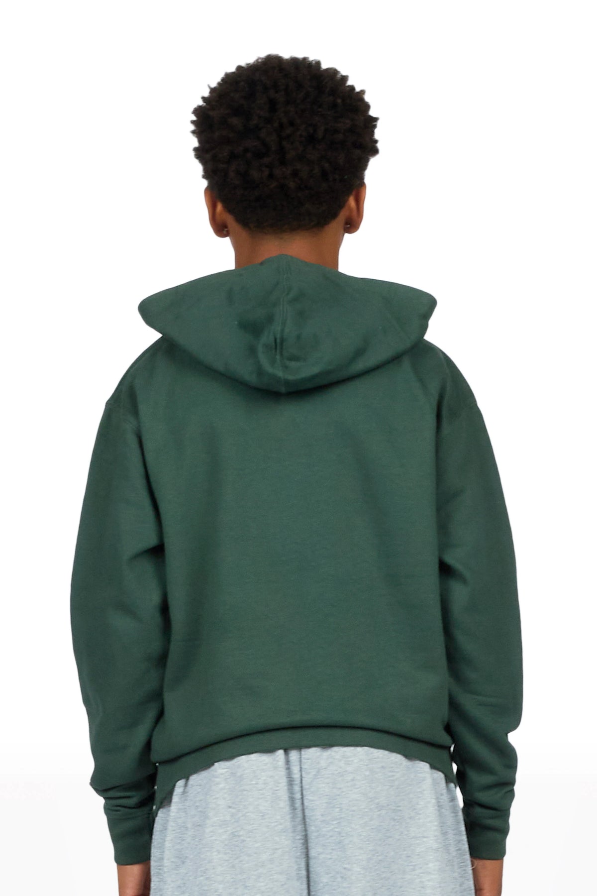 Boys Hicks Alpine Green Graphic Hoodie
